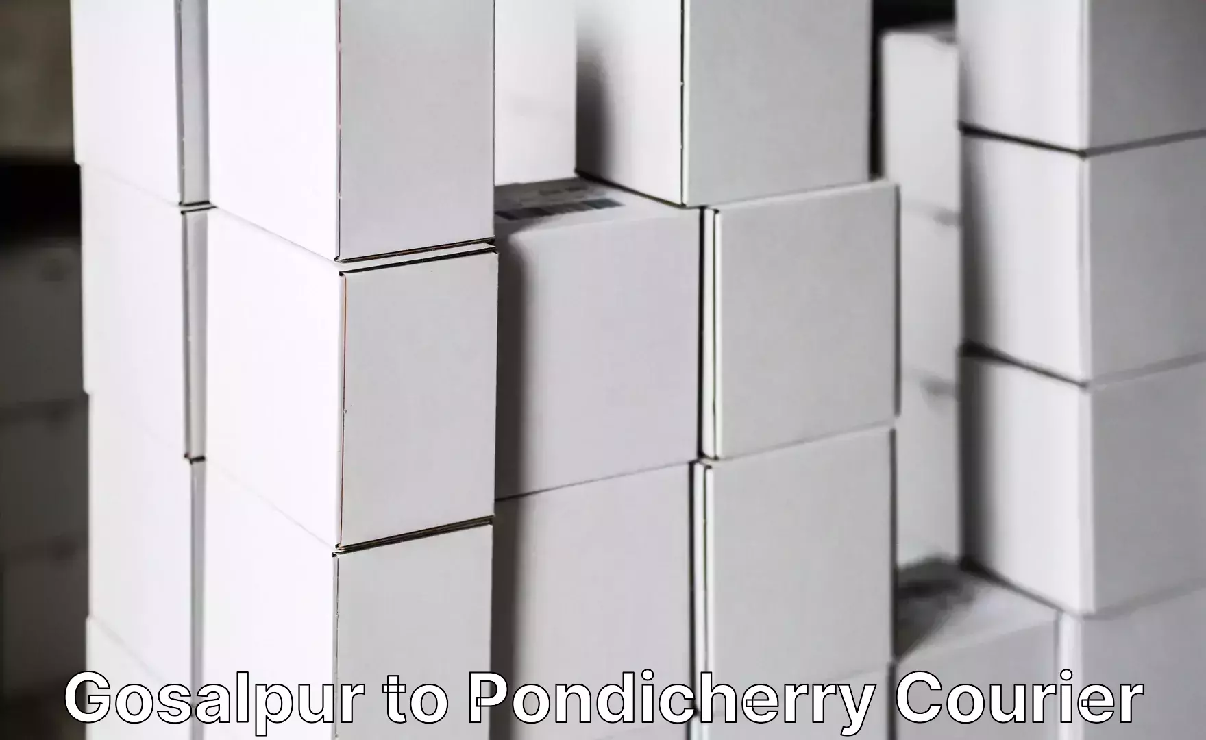 Custom luggage shipping Gosalpur to Pondicherry University