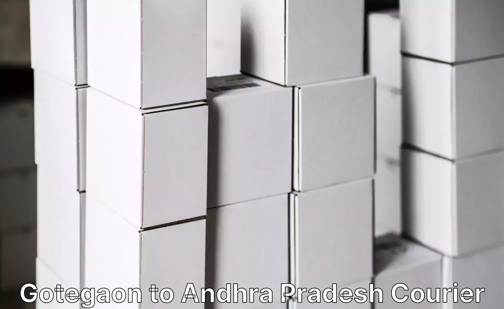 Luggage shipping logistics in Gotegaon to Andhra Pradesh