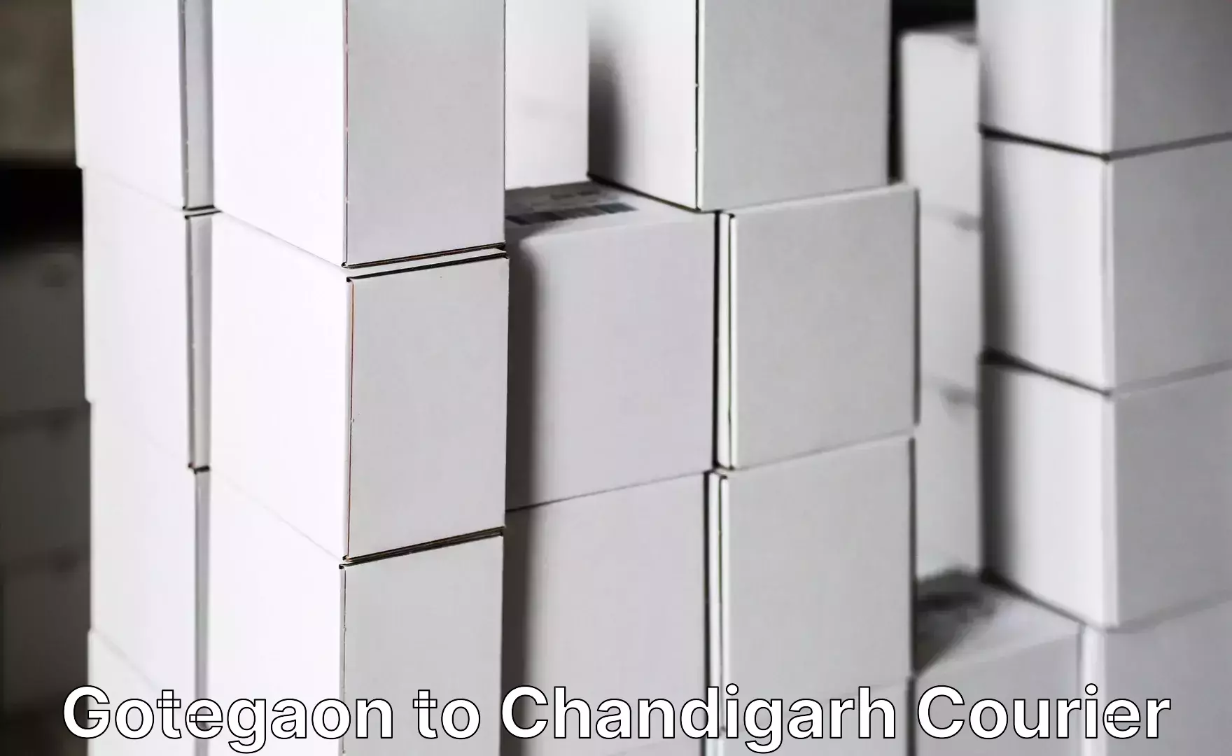 Light baggage courier Gotegaon to Chandigarh