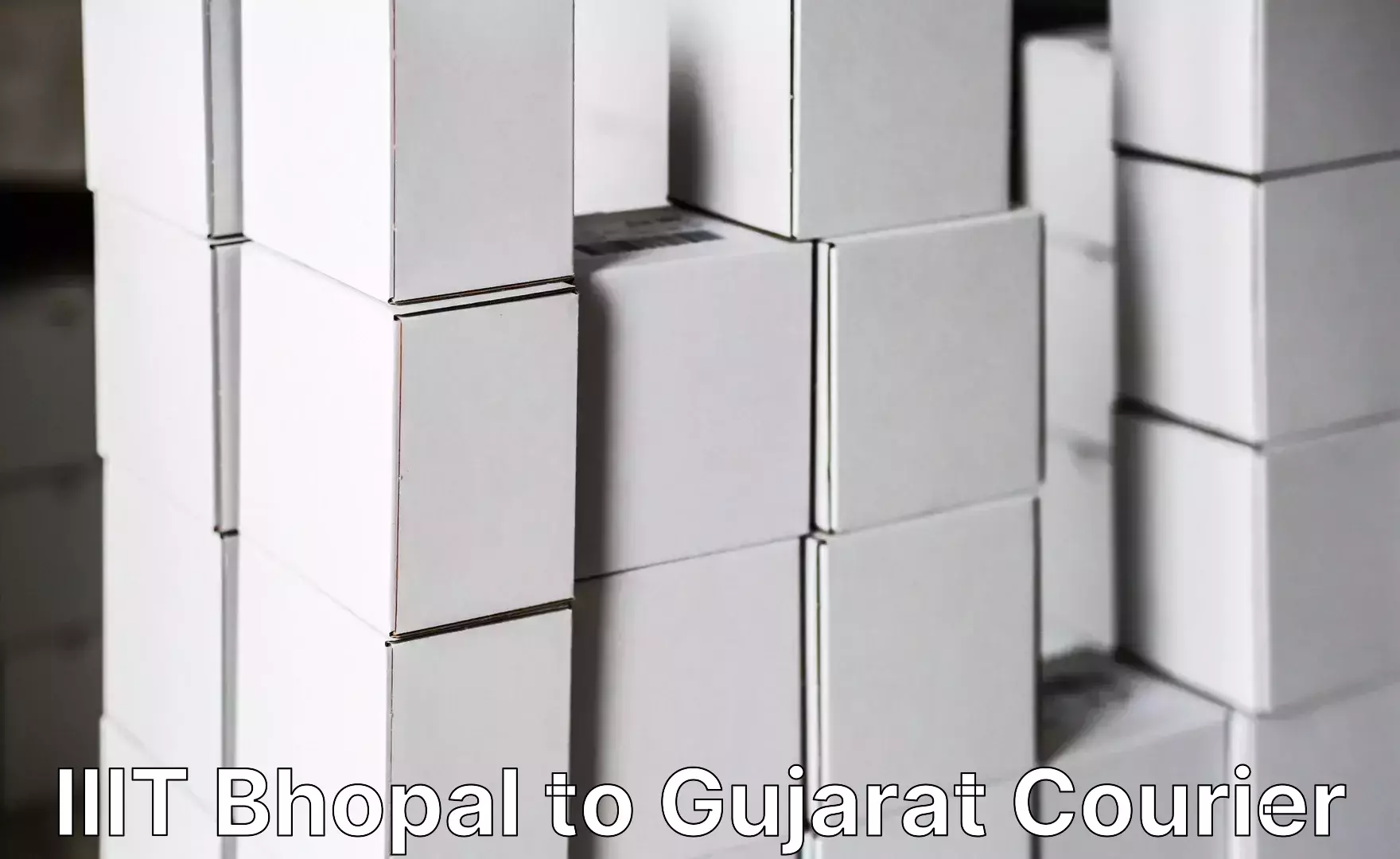 Suburban luggage delivery IIIT Bhopal to Gujarat