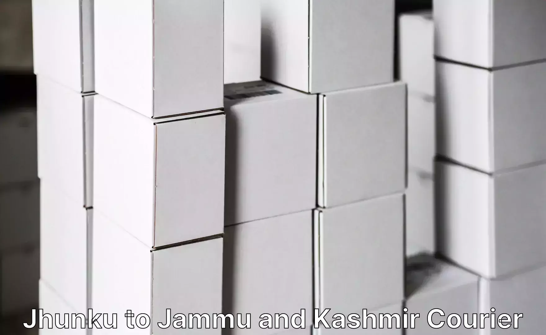 Luggage shipment tracking Jhunku to Jammu and Kashmir