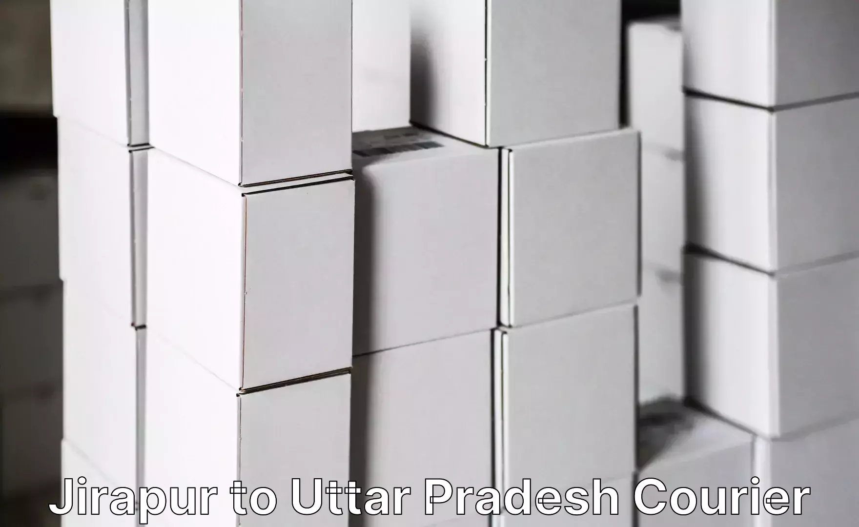 Personalized luggage shipping Jirapur to Uttar Pradesh