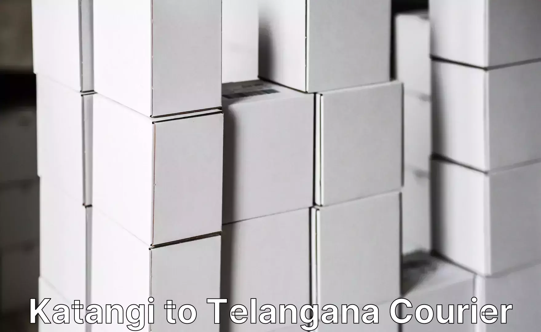 Efficient baggage courier system Katangi to Telangana