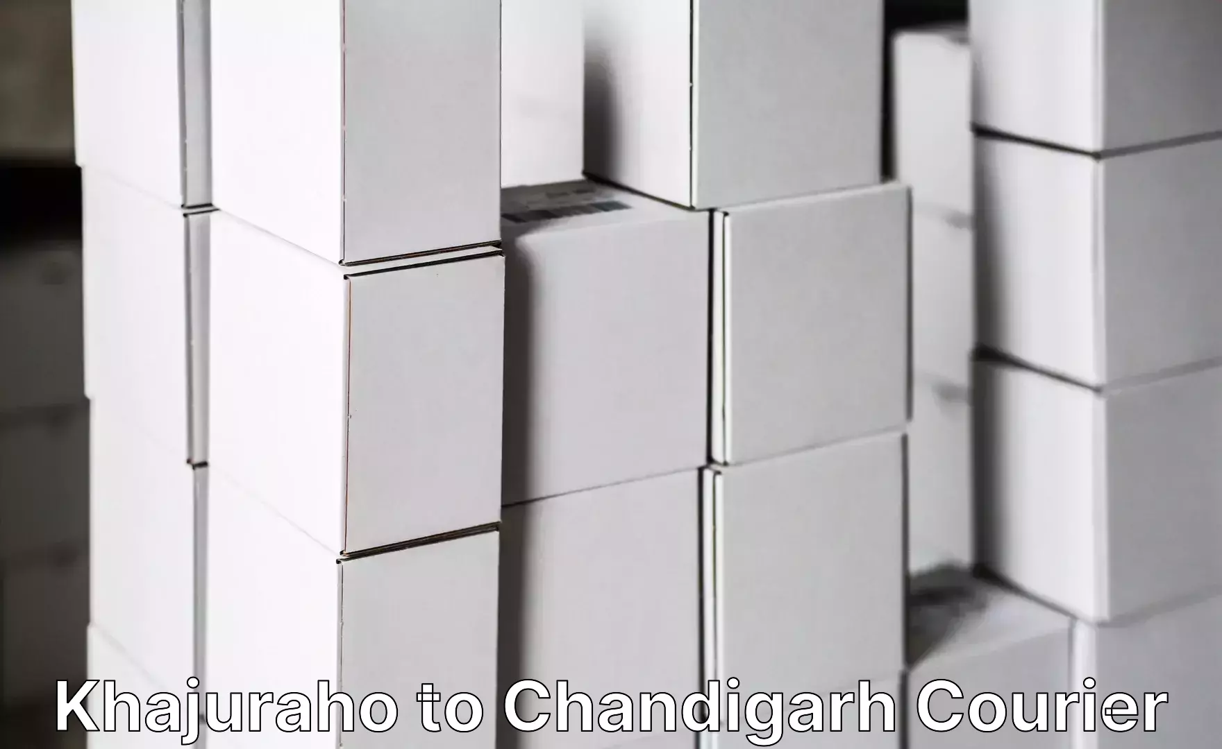 Luggage shipping options Khajuraho to Chandigarh