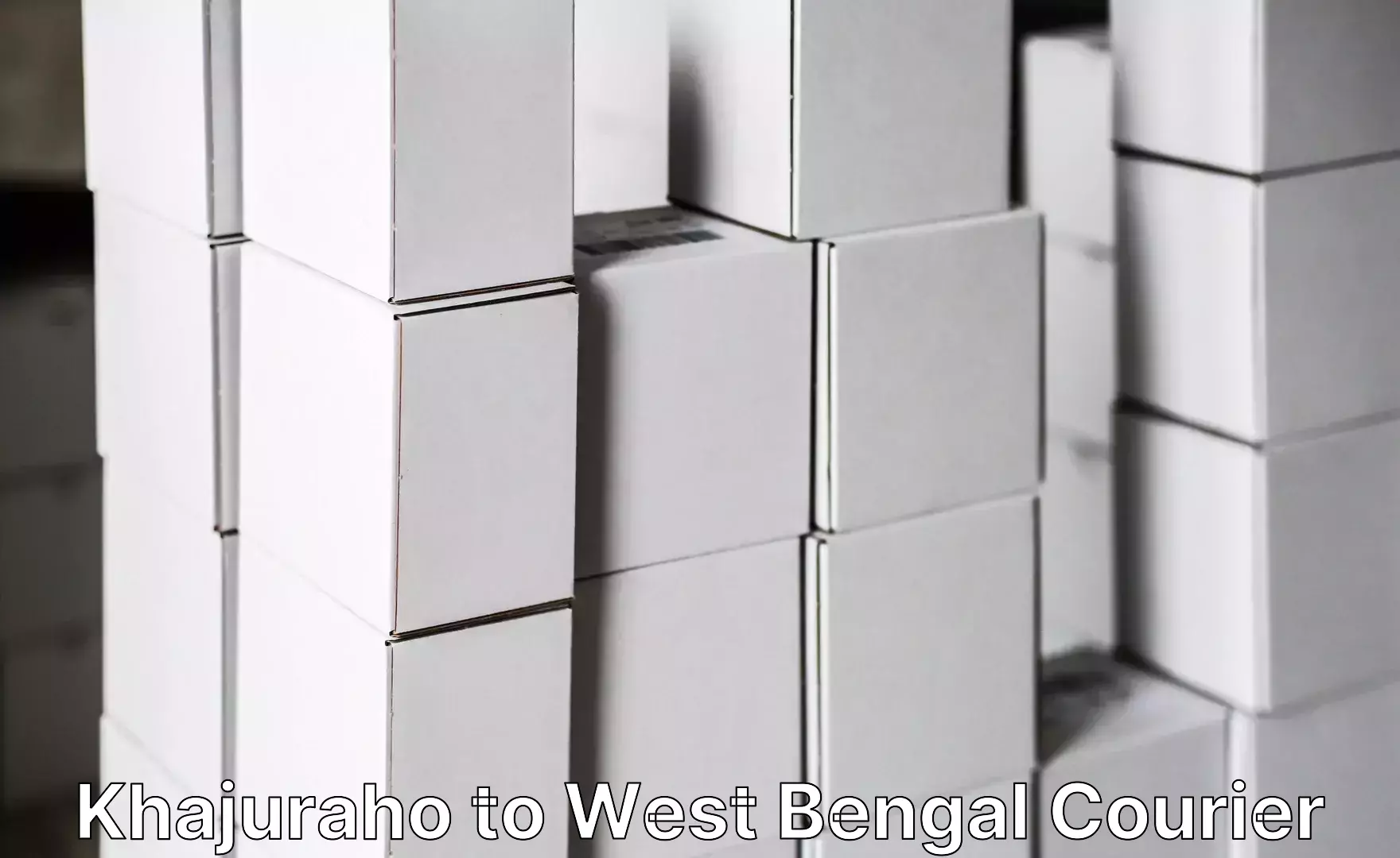 Baggage courier guide Khajuraho to West Bengal