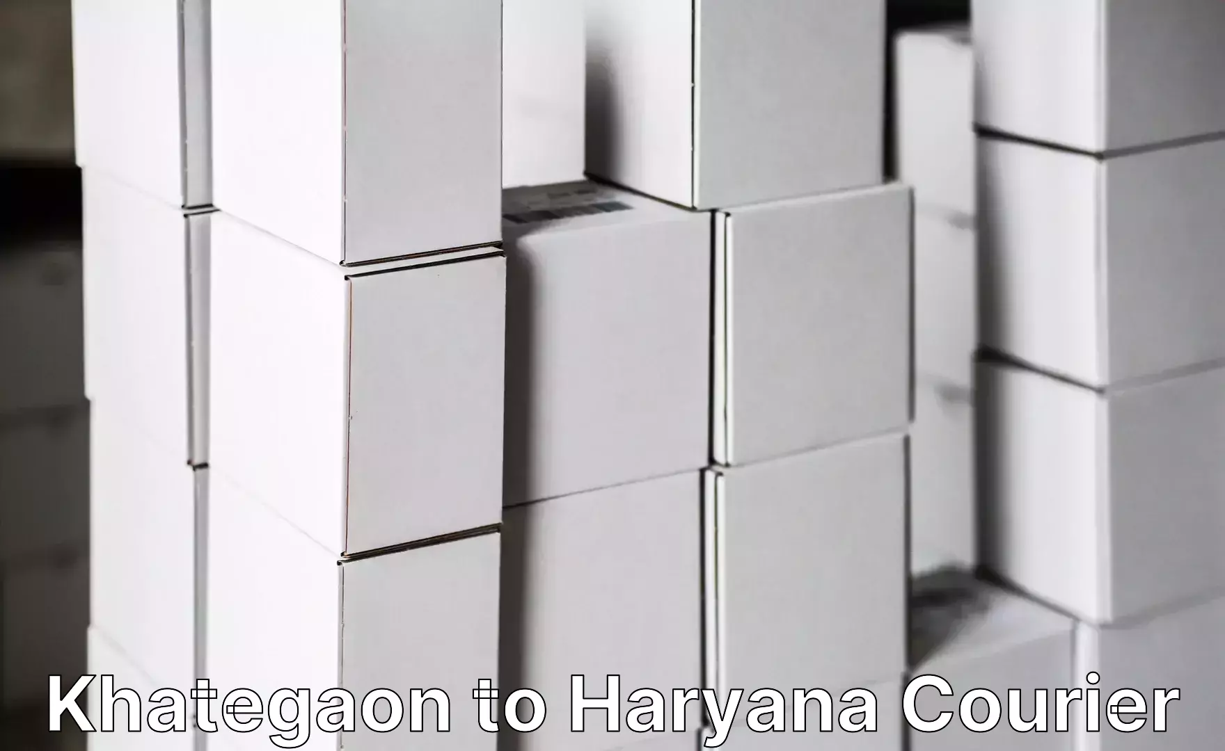 Safe luggage delivery Khategaon to NCR Haryana