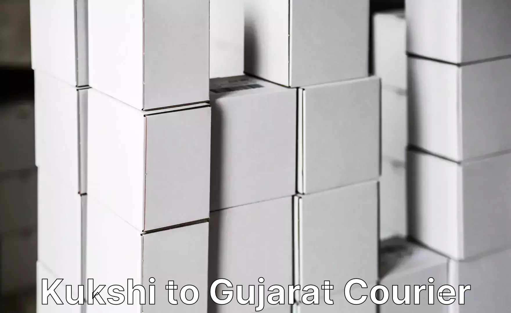 Luggage shipping strategy Kukshi to Patan Gujarat