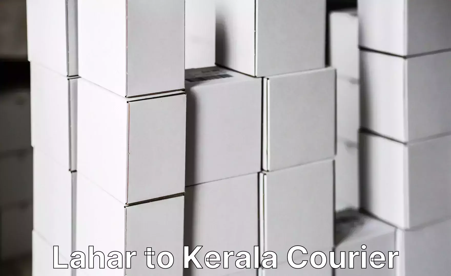 Luggage shipping strategy Lahar to Aluva