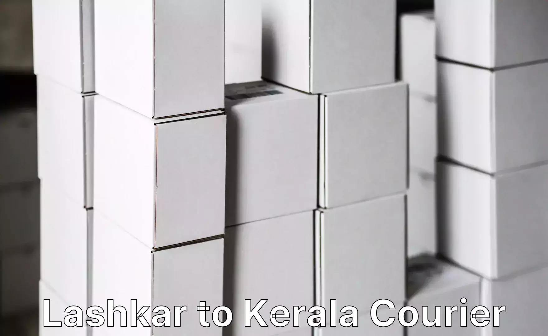 Baggage courier calculator Lashkar to Kerala