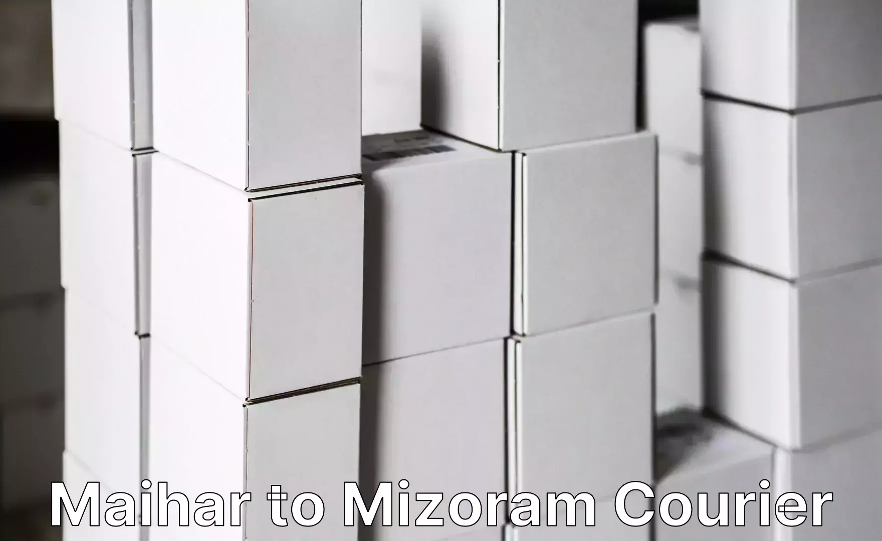 Suburban luggage delivery in Maihar to Mizoram University Aizawl