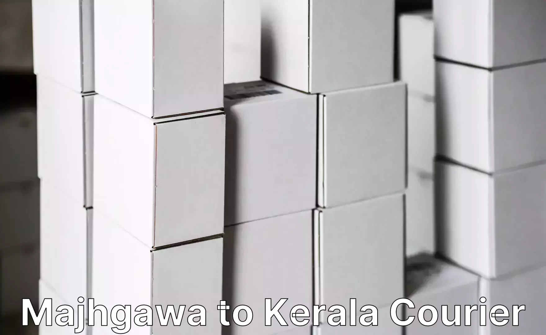 Affordable luggage courier Majhgawa to Cochin Port Kochi