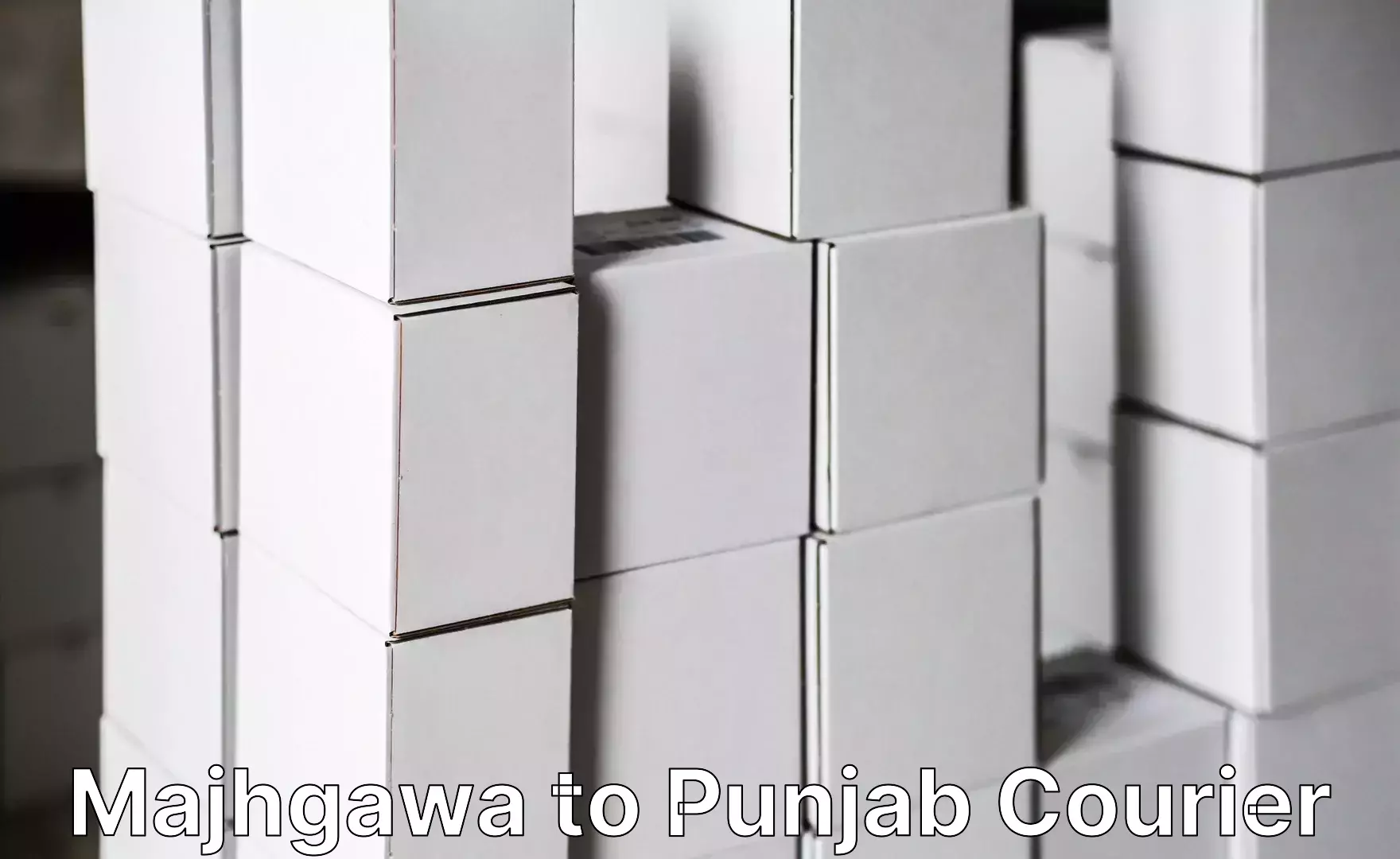 Luggage shipment processing Majhgawa to Bathinda