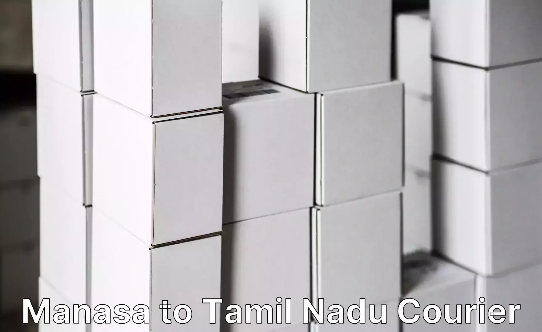 Overnight luggage courier Manasa to Thisayanvilai