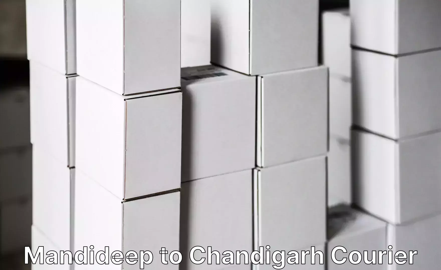 Luggage delivery estimate Mandideep to Chandigarh