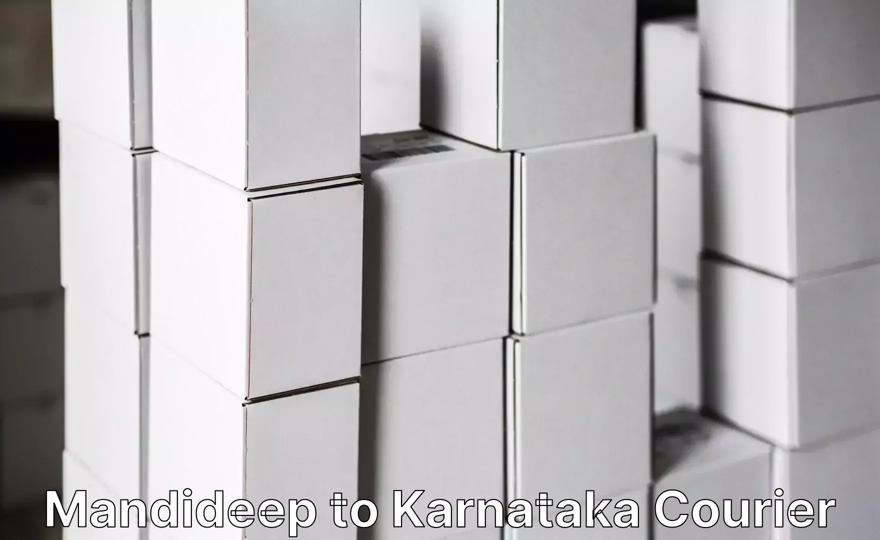 Baggage courier logistics Mandideep to Kalasa