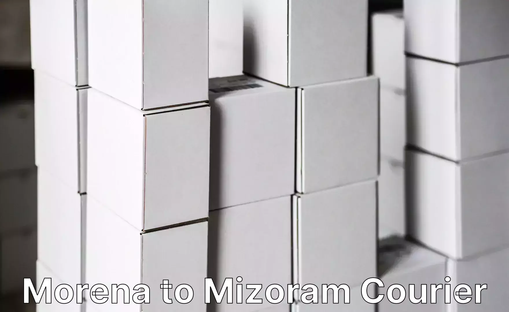 Emergency baggage service Morena to Mizoram