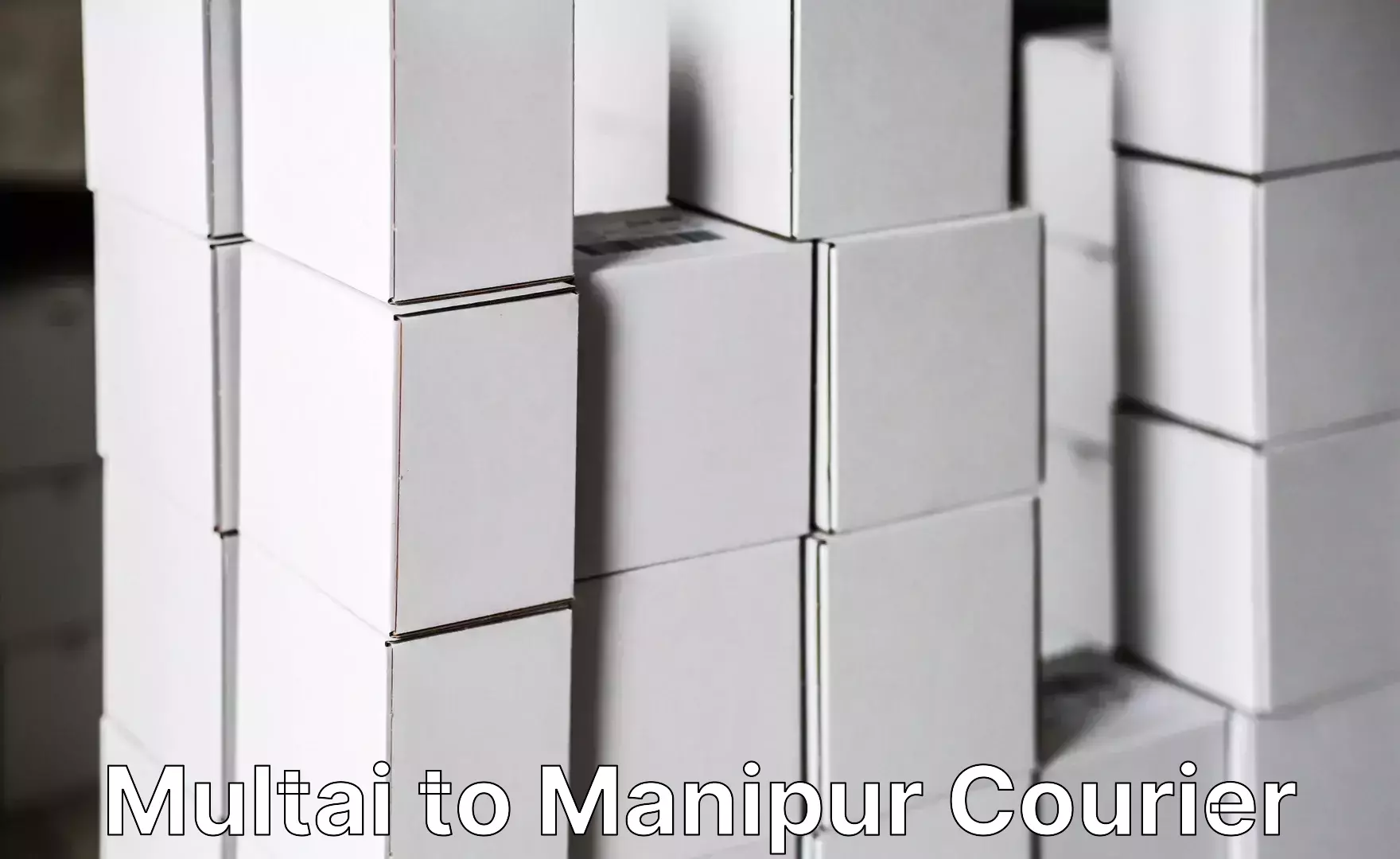 Expedited baggage courier Multai to Manipur