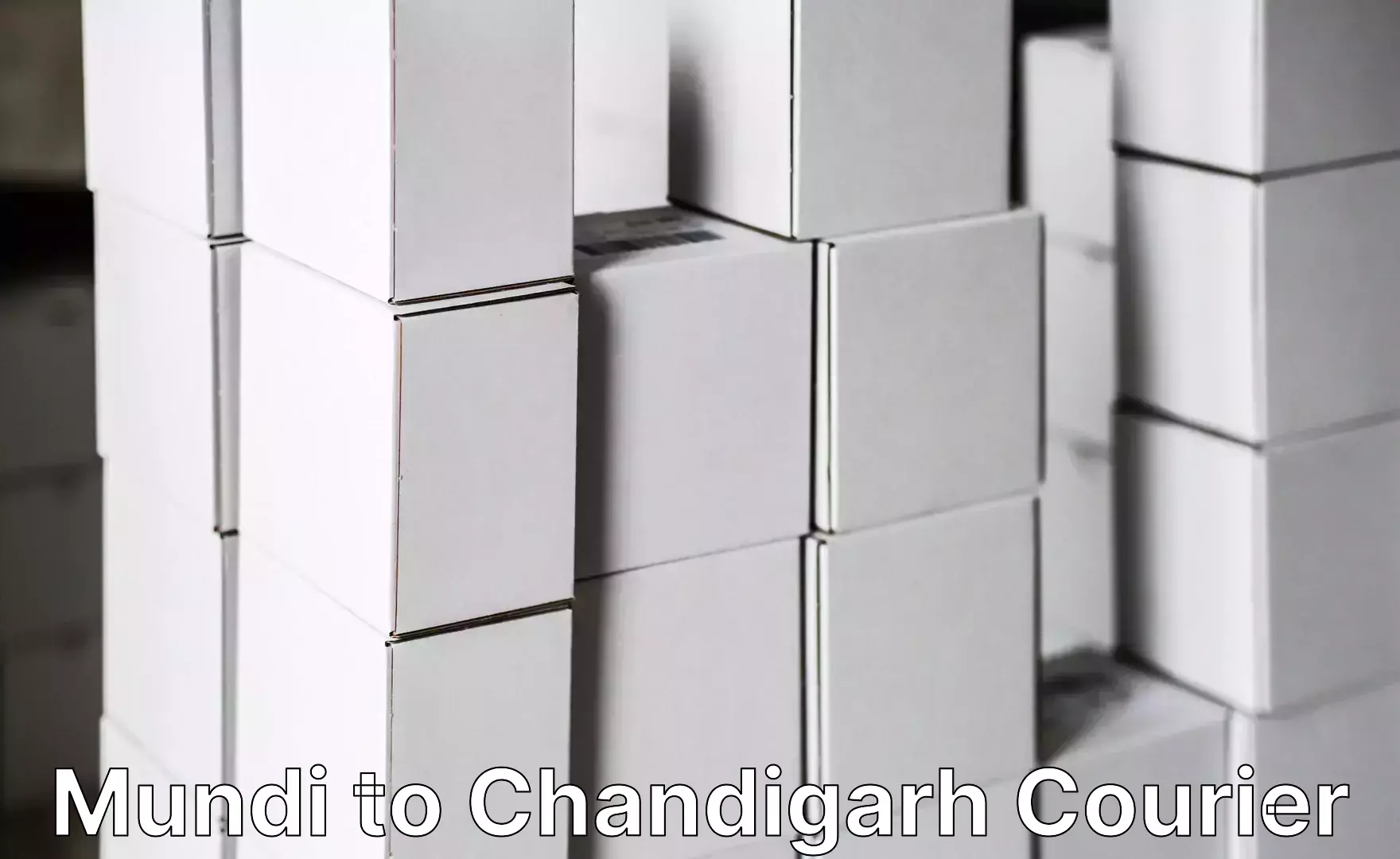 Luggage courier logistics Mundi to Chandigarh