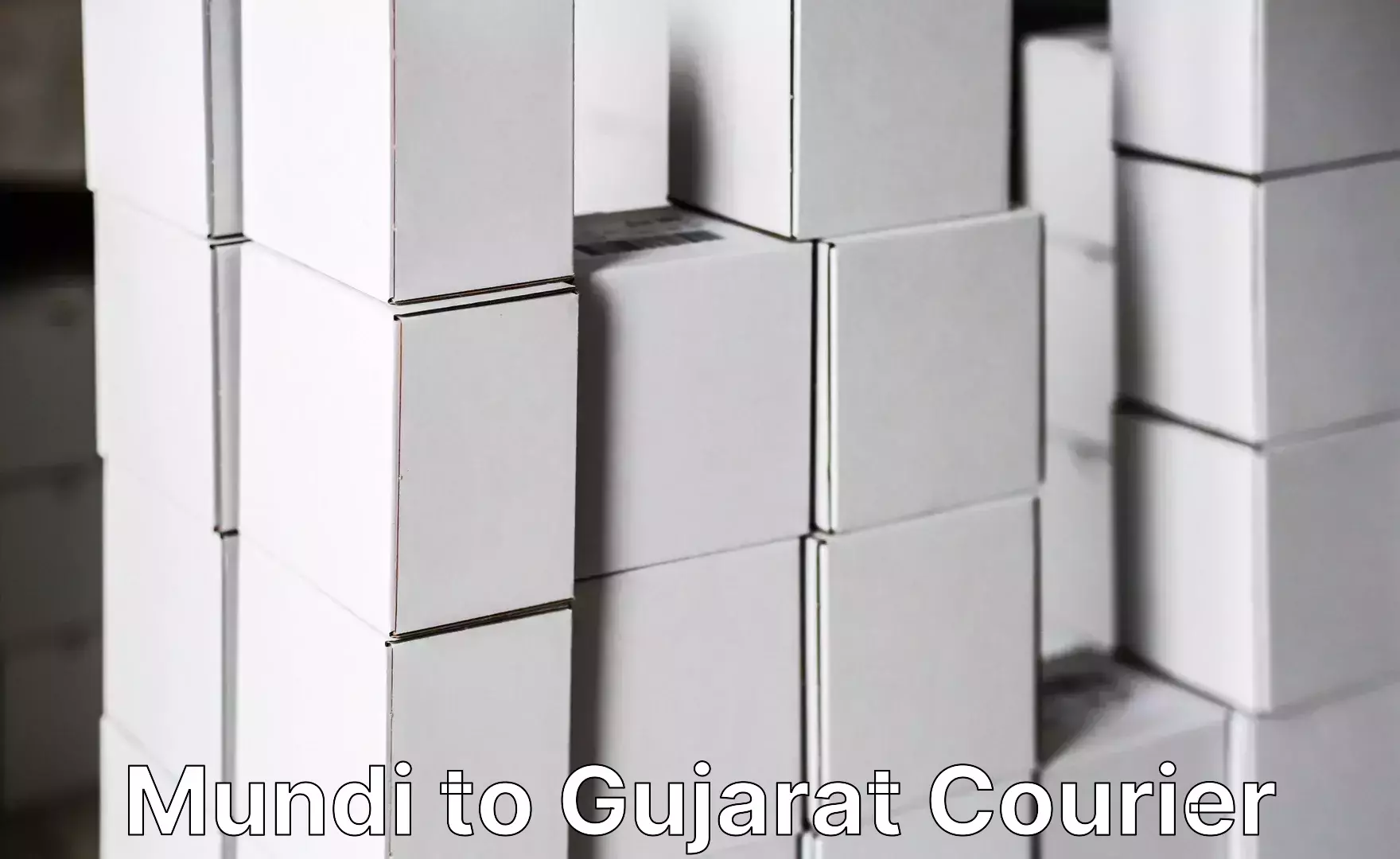 Baggage courier solutions in Mundi to Gujarat