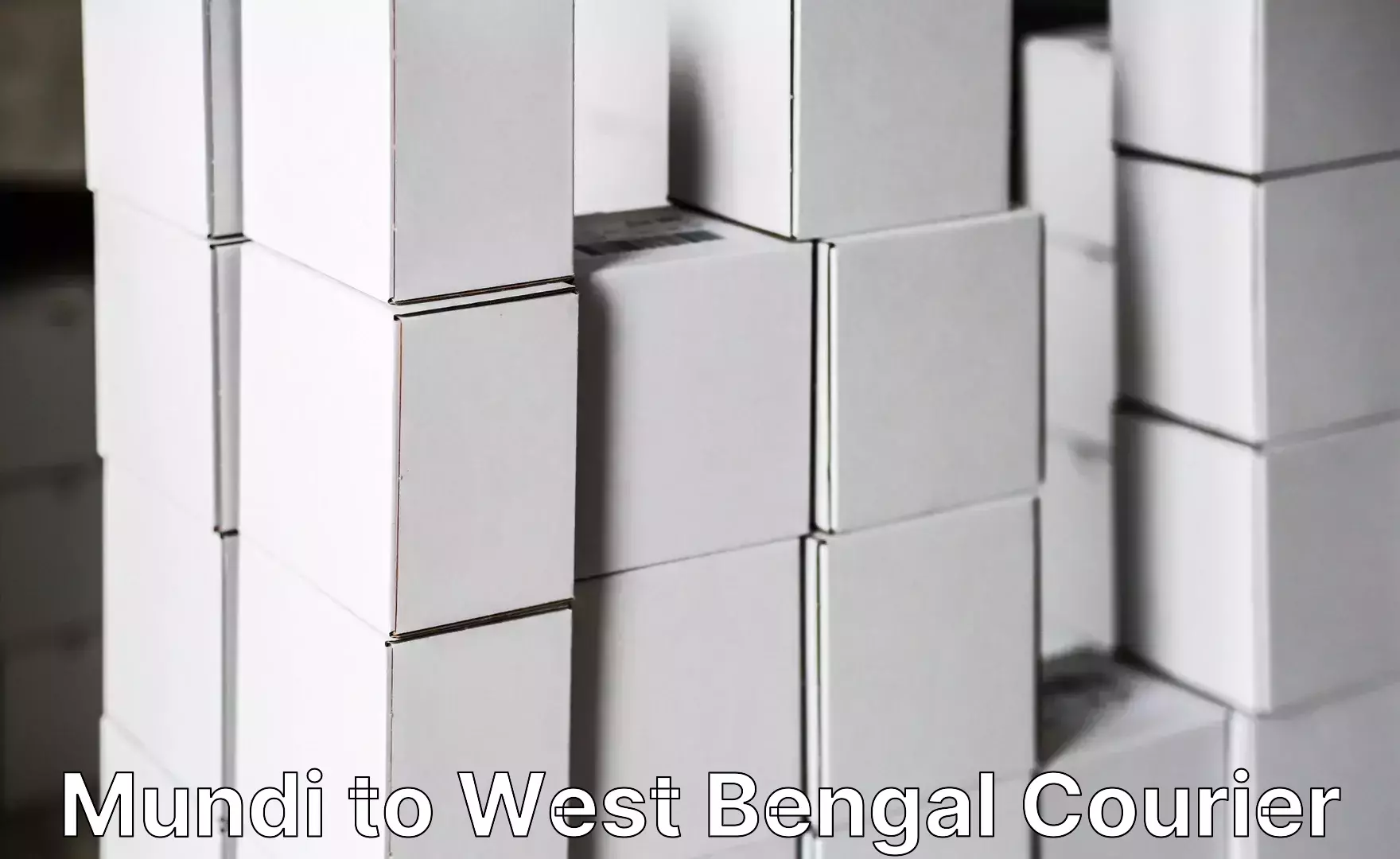 Luggage courier network in Mundi to West Bengal