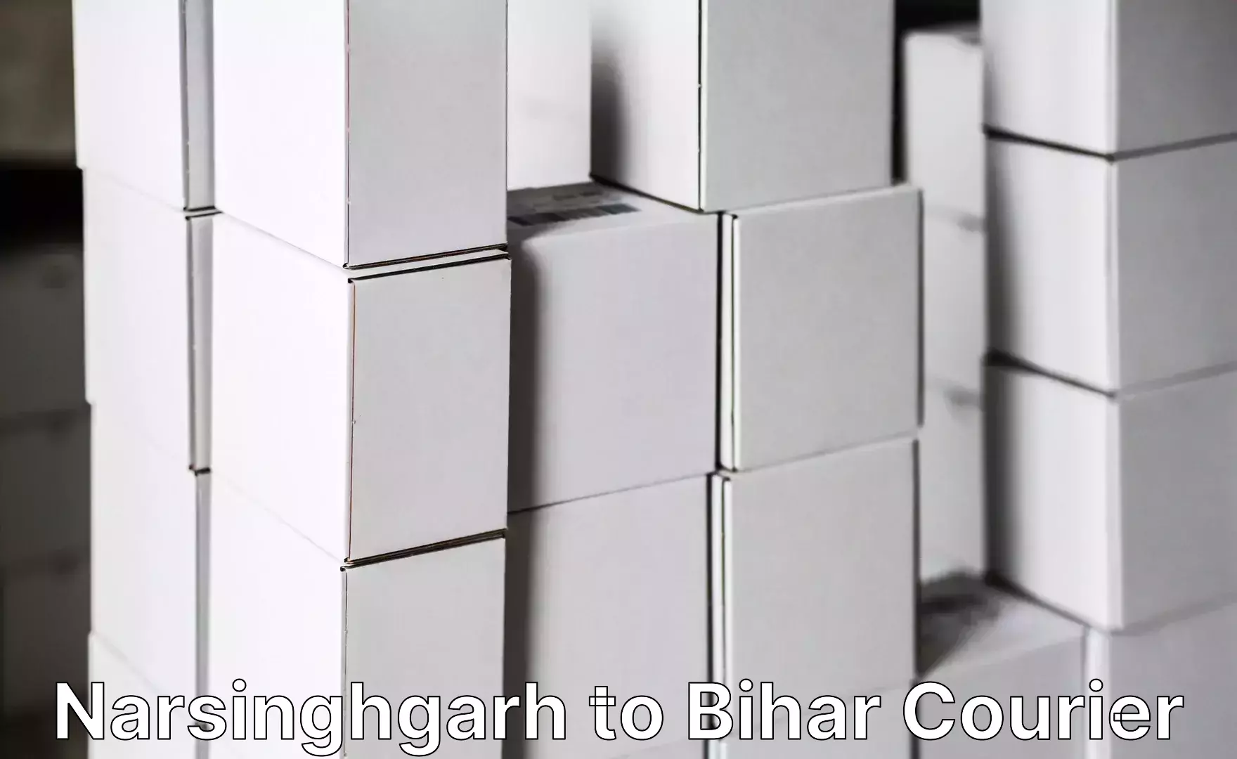 Hassle-free luggage shipping in Narsinghgarh to Bihar