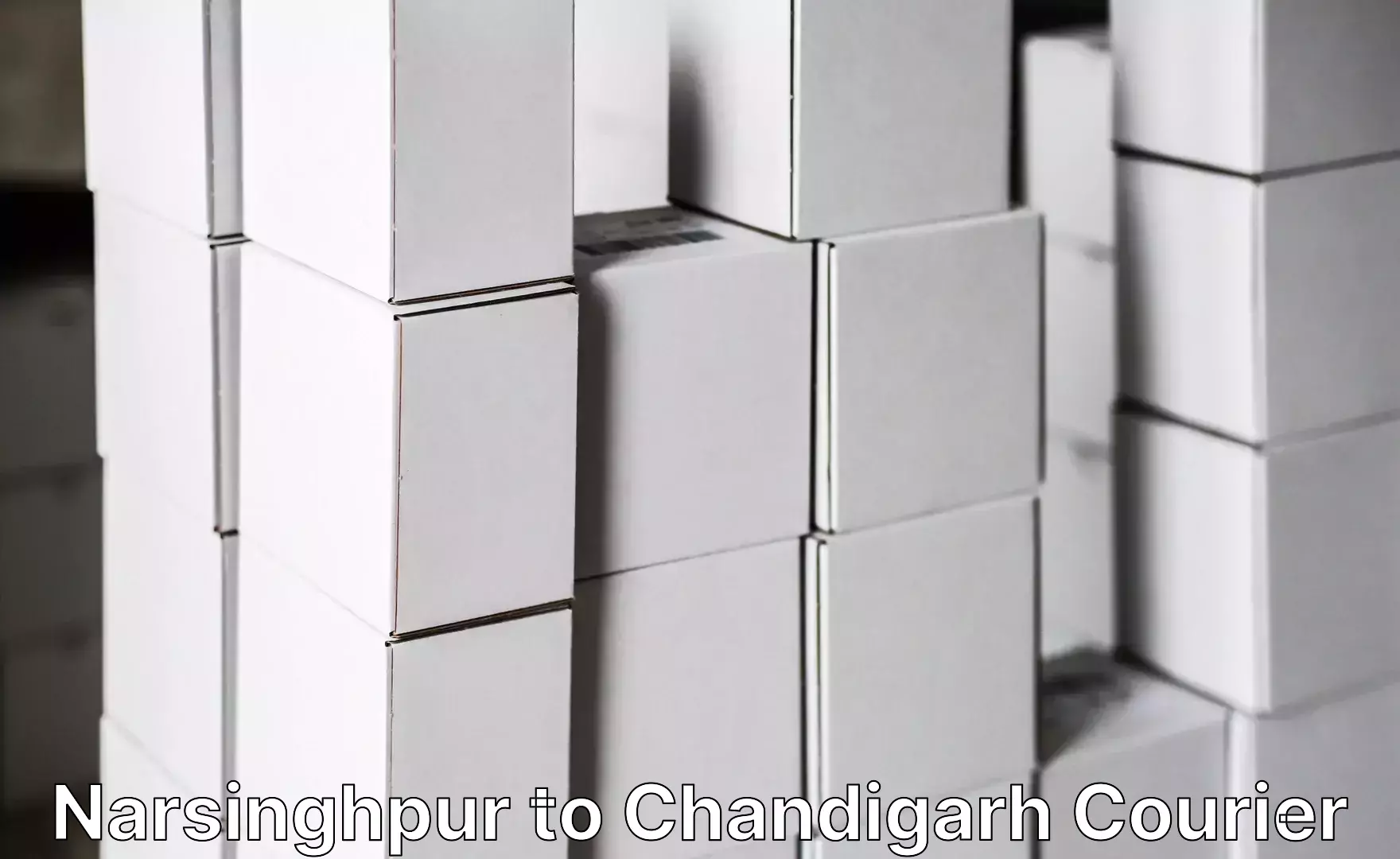 Streamlined baggage courier Narsinghpur to Chandigarh