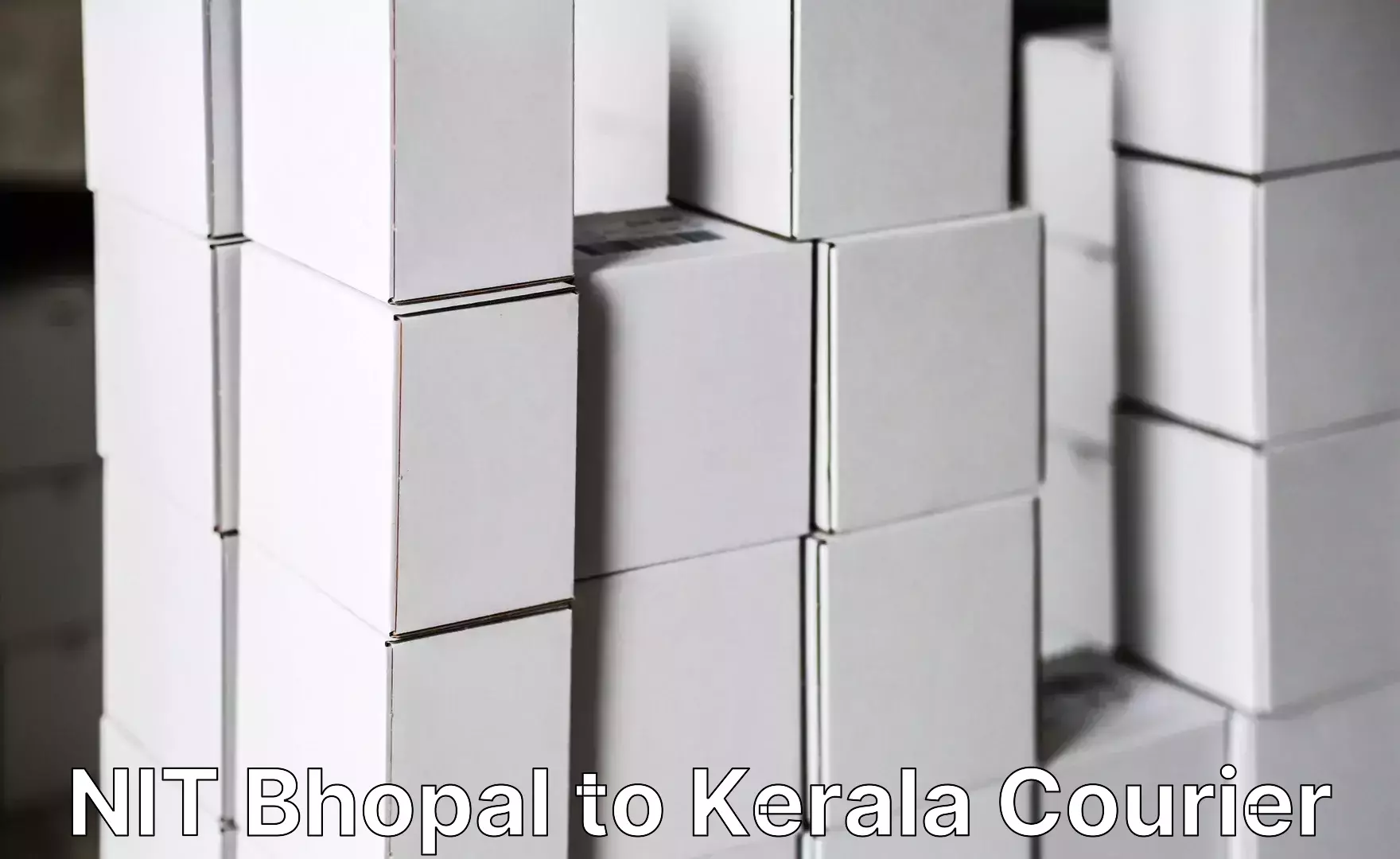 Streamlined baggage delivery NIT Bhopal to Kerala