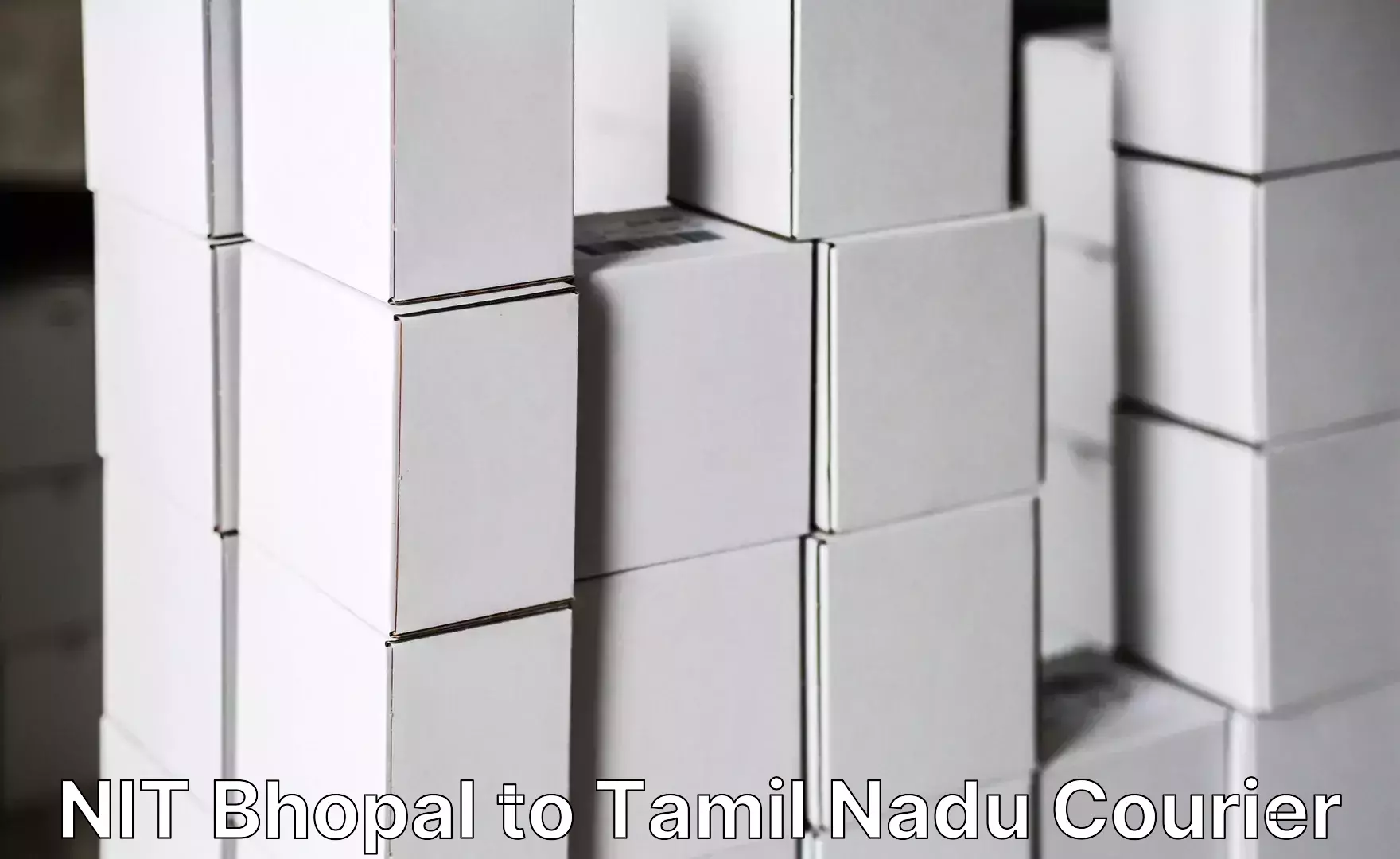 Short distance baggage courier NIT Bhopal to Tamil Nadu