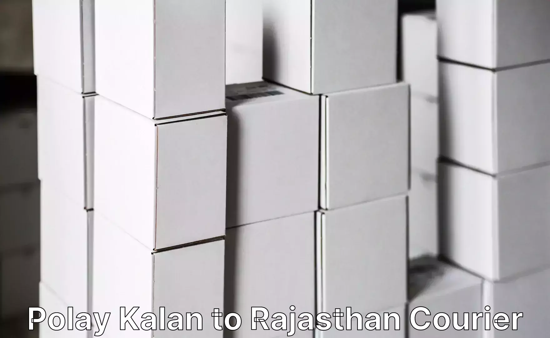 Luggage courier excellence Polay Kalan to Rajasthan