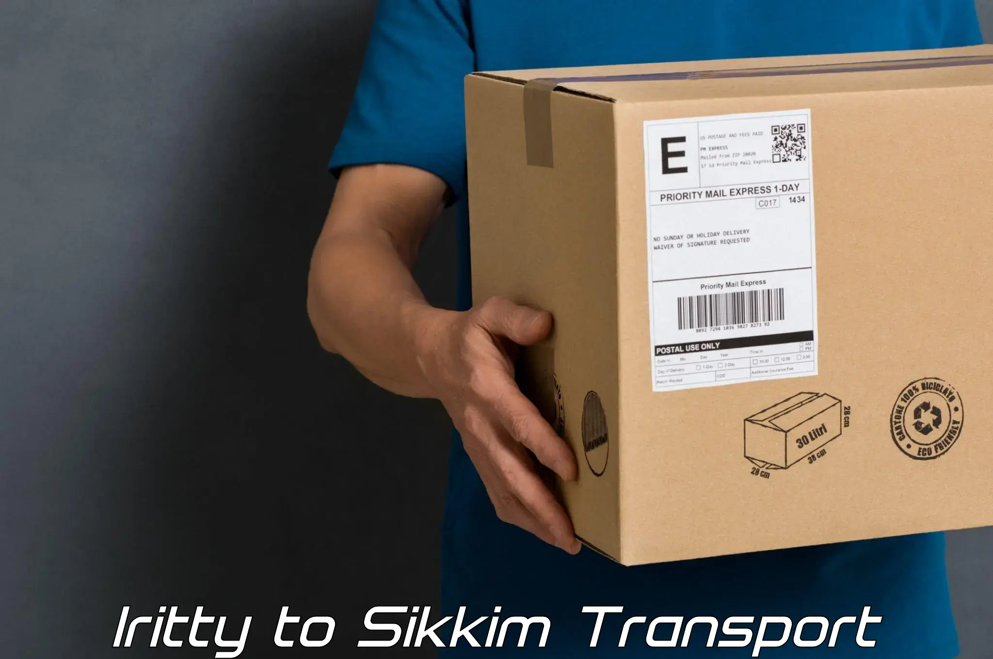 Online transport service Iritty to East Sikkim