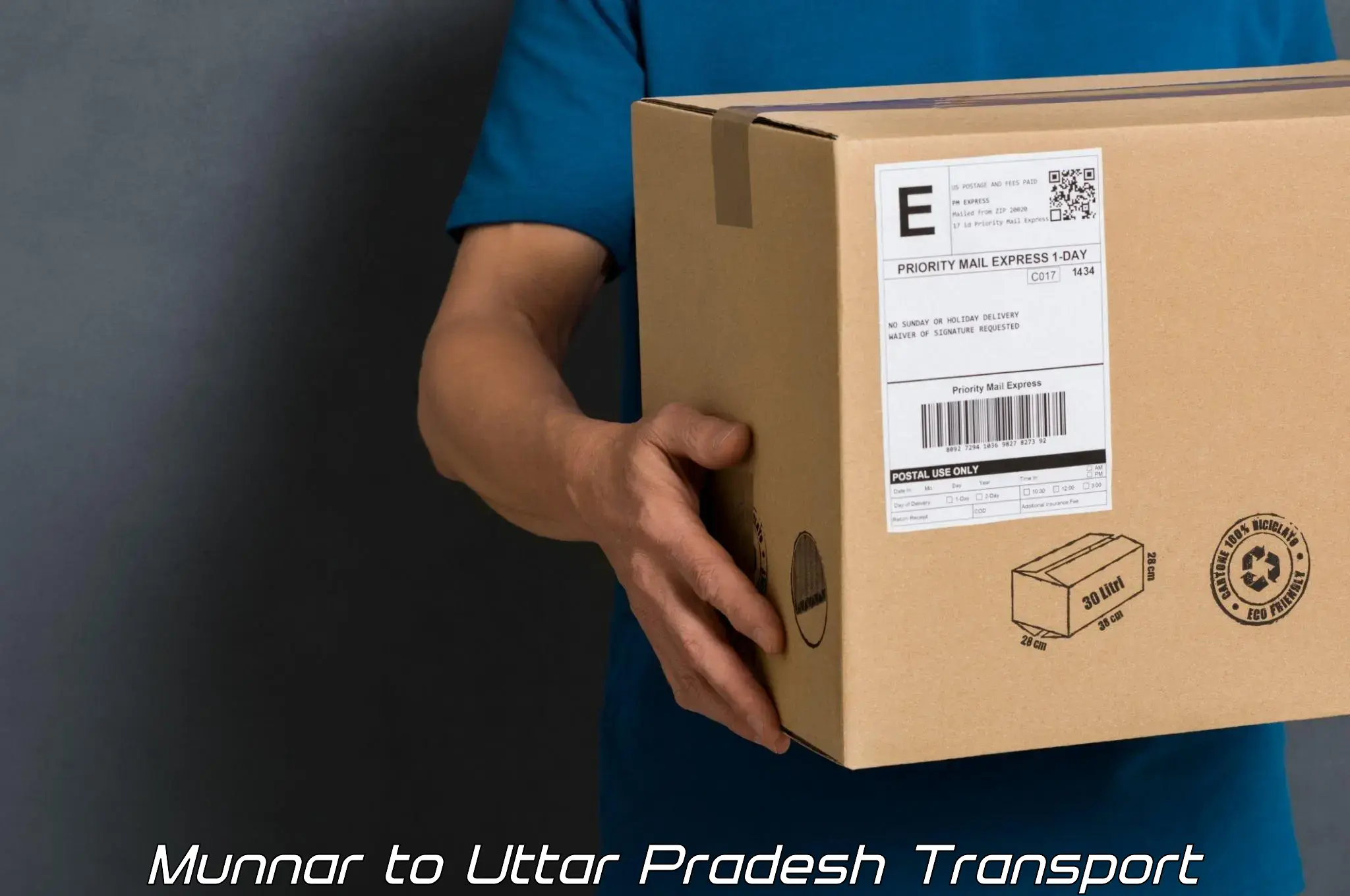 Container transport service Munnar to Uttar Pradesh