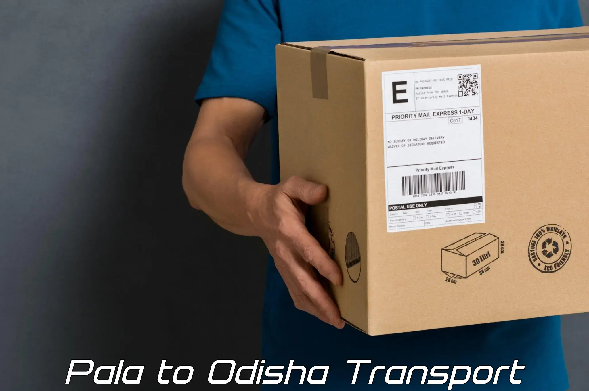 Vehicle parcel service Pala to Dhenkanal