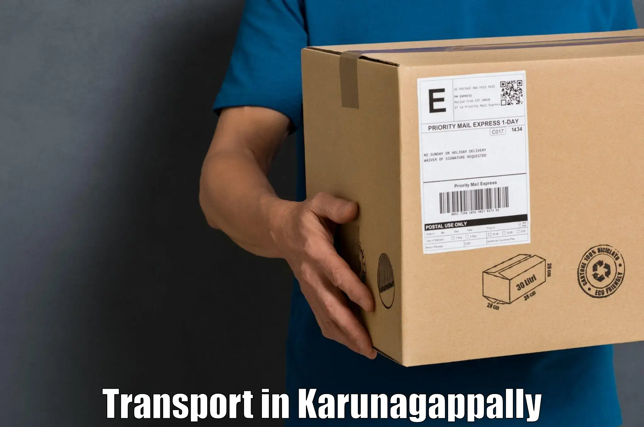 Part load transport service in India in Karunagappally