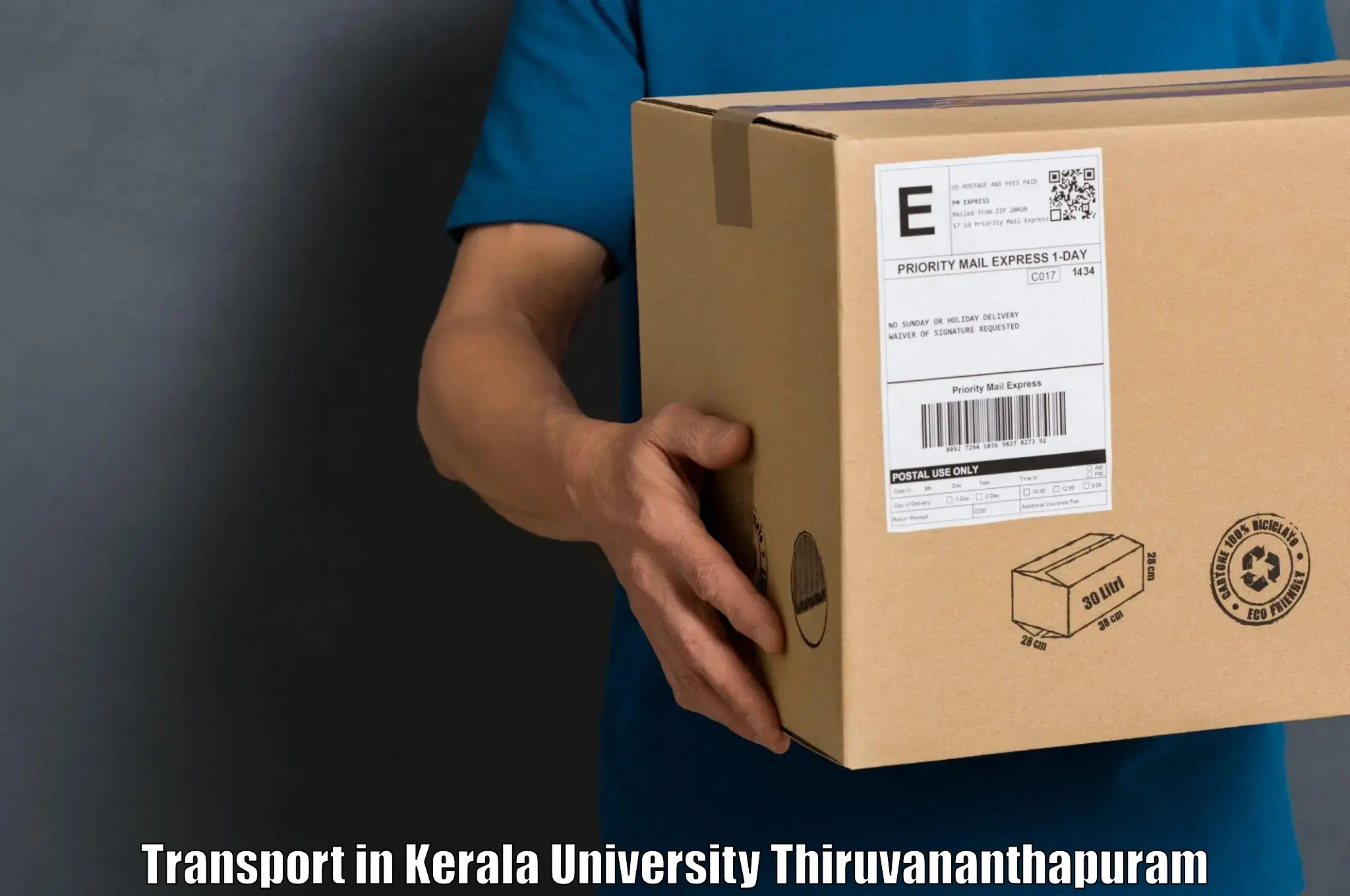 Scooty parcel in Kerala University Thiruvananthapuram
