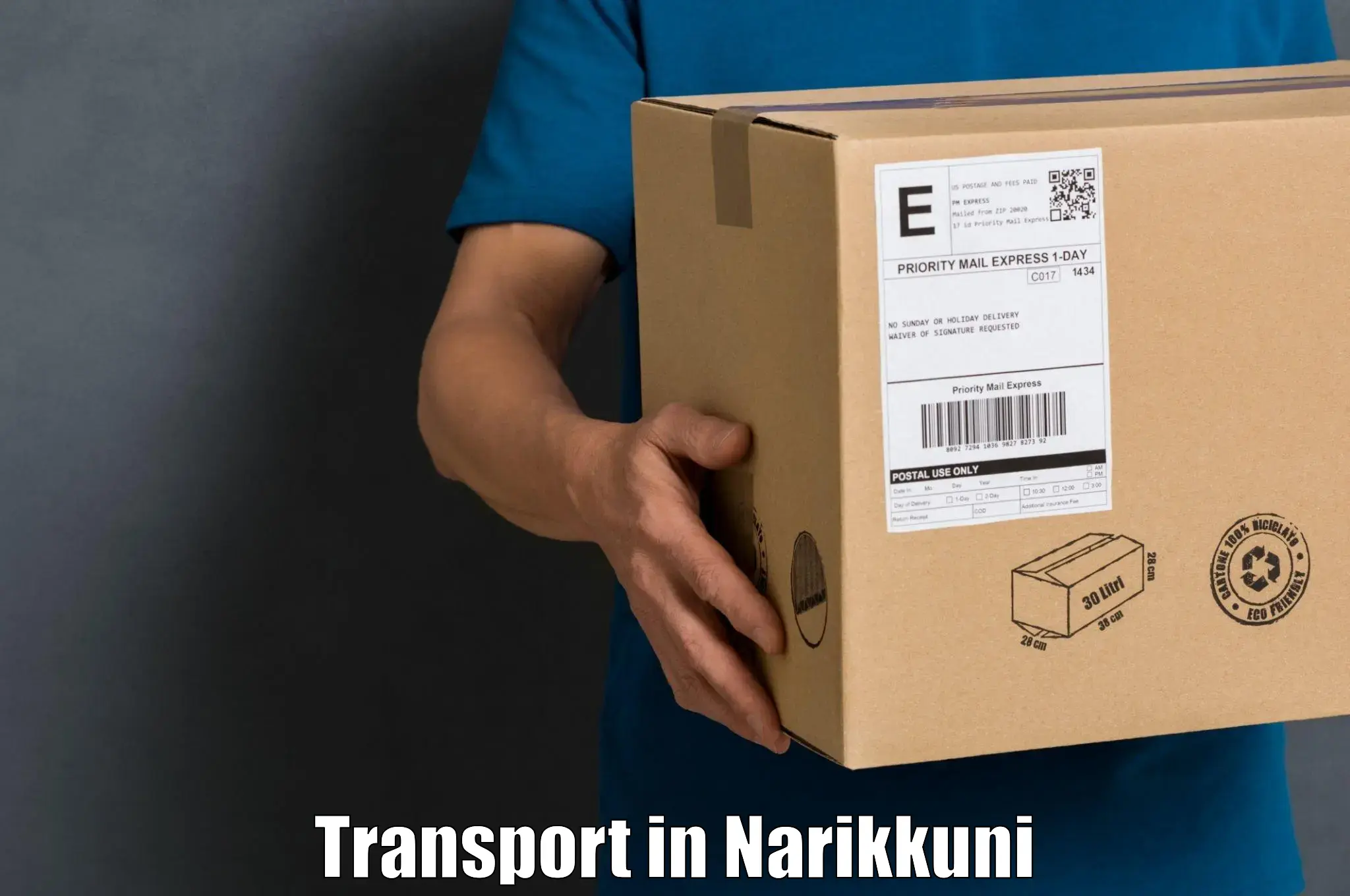 Luggage transport services in Narikkuni