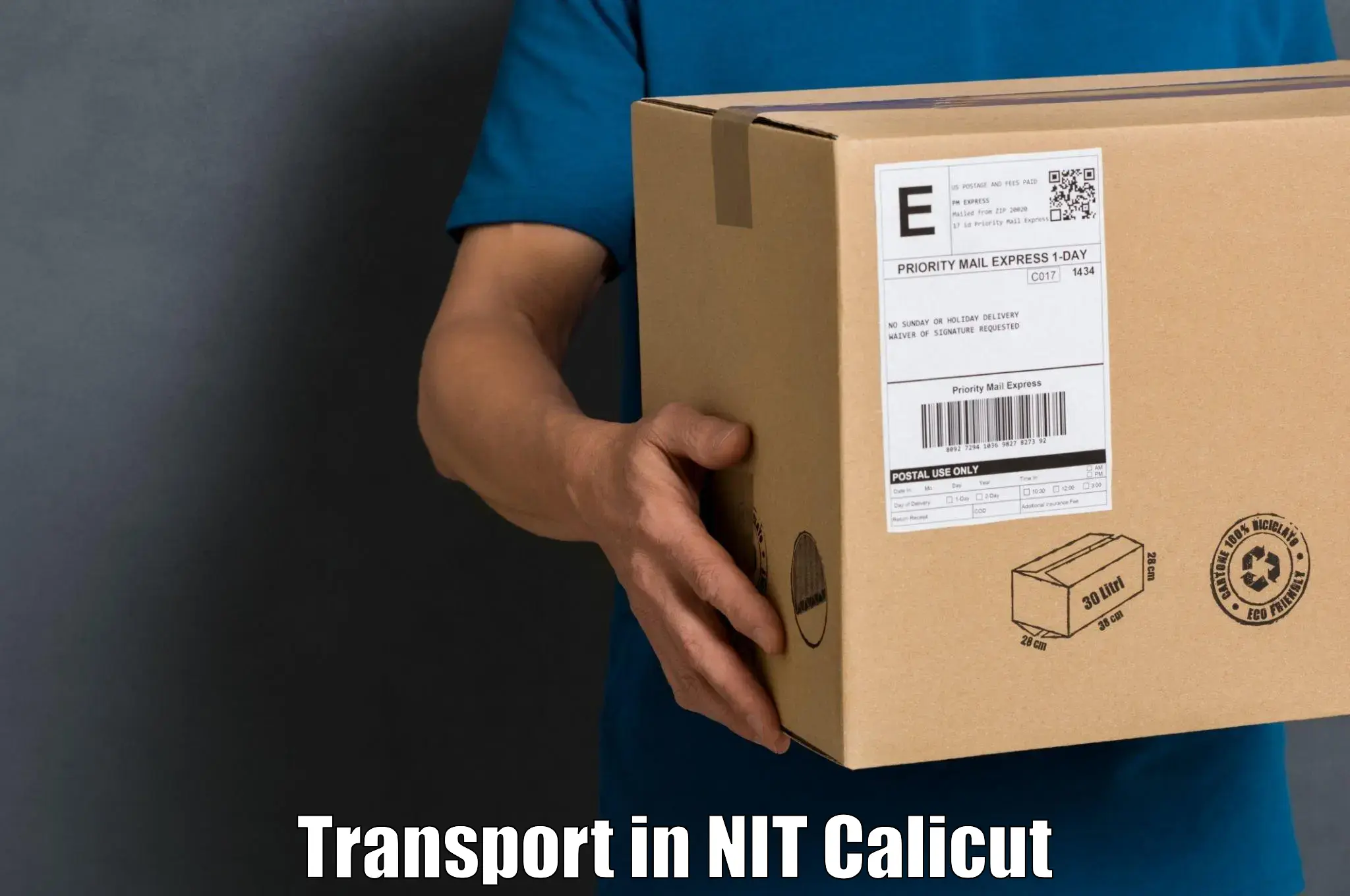 Lorry transport service in NIT Calicut