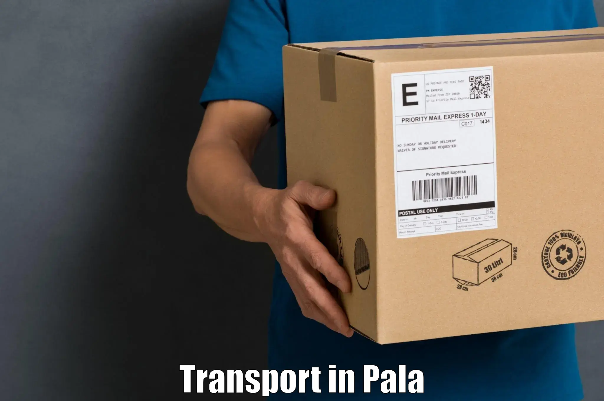 Shipping services in Pala