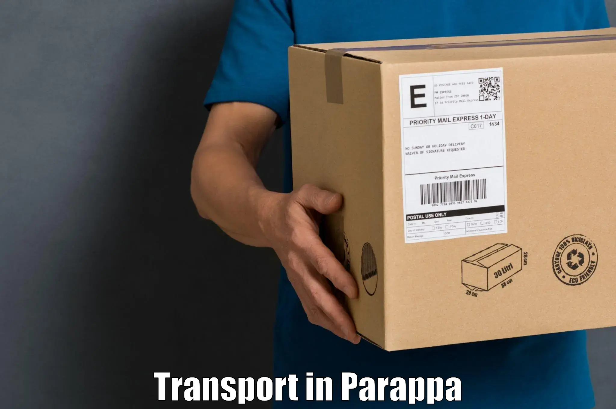 Truck transport companies in India in Parappa
