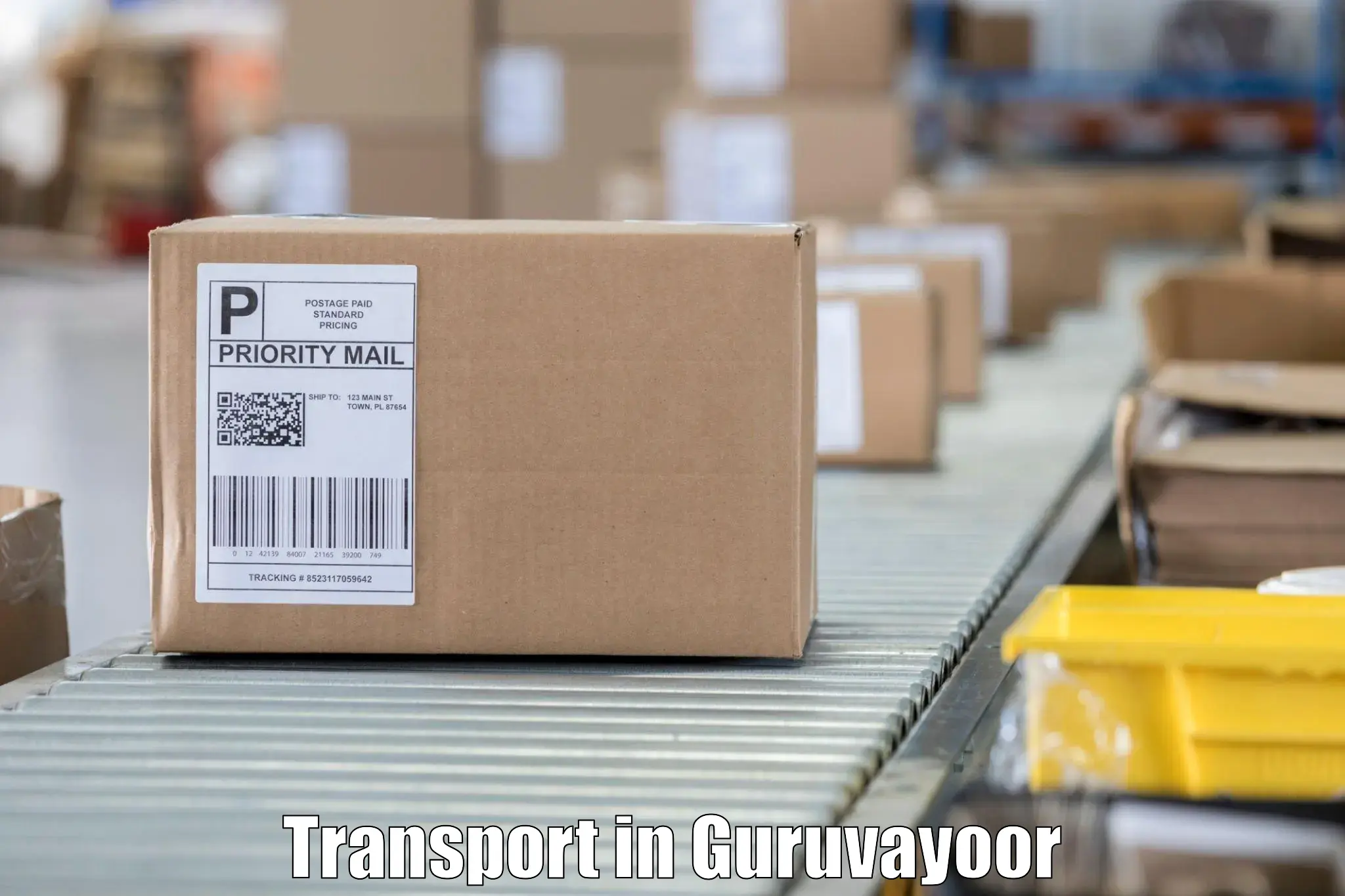 Air freight transport services in Guruvayoor