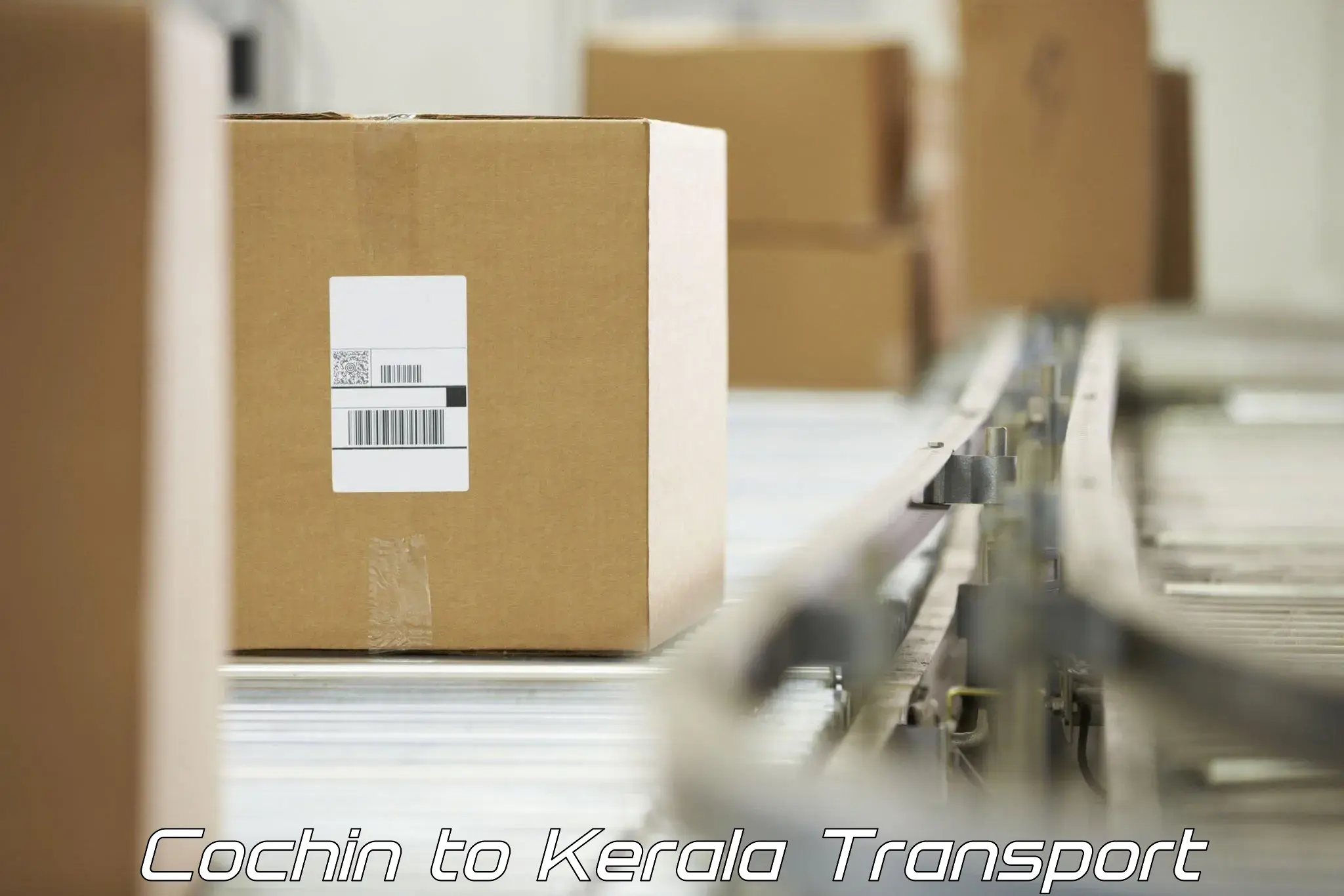 Air freight transport services Cochin to Koyilandy