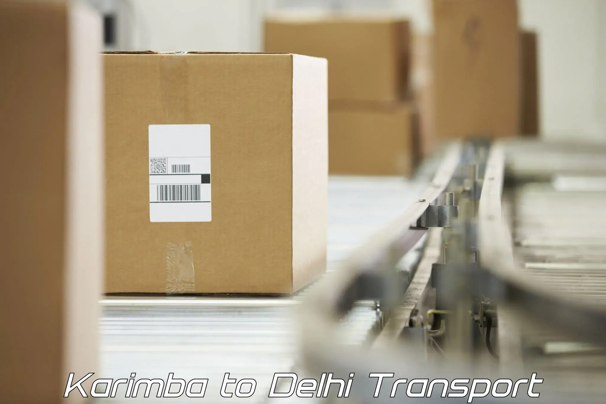 Cargo transport services Karimba to Jamia Millia Islamia New Delhi