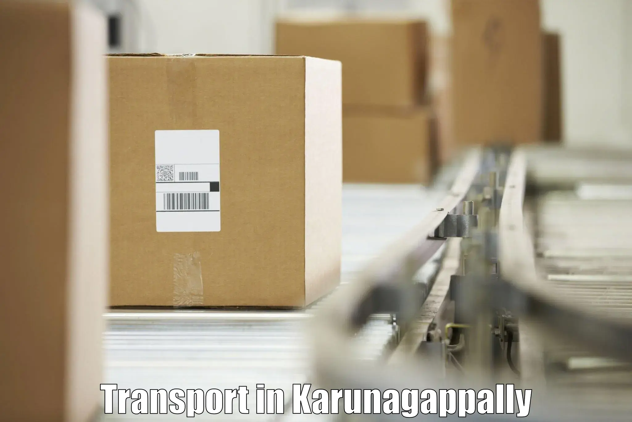 Domestic goods transportation services in Karunagappally
