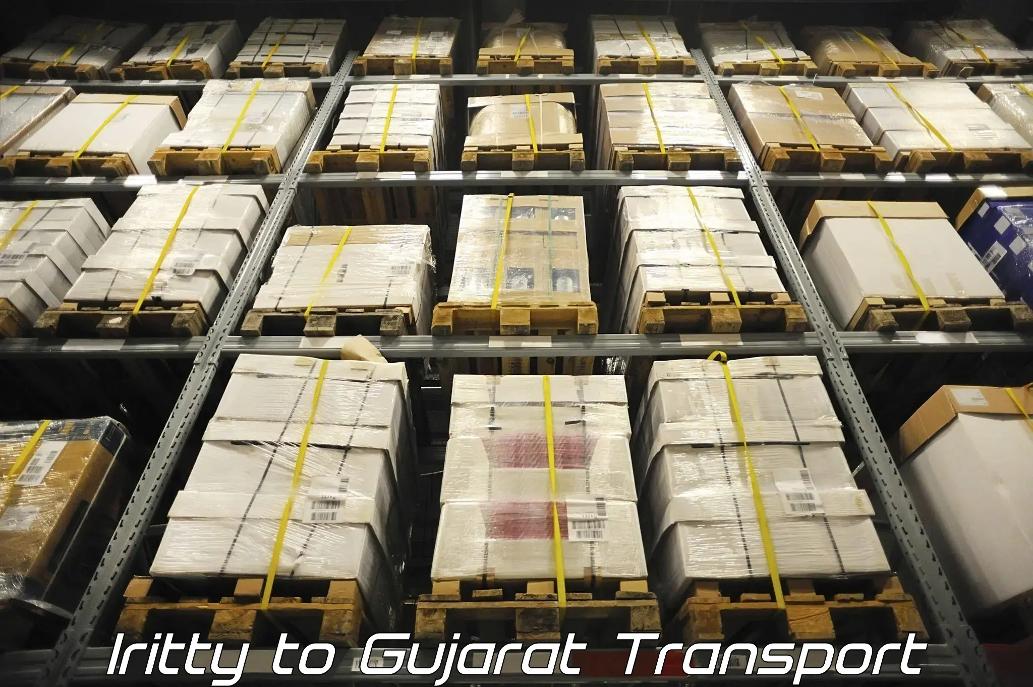 Domestic transport services Iritty to Surendranagar