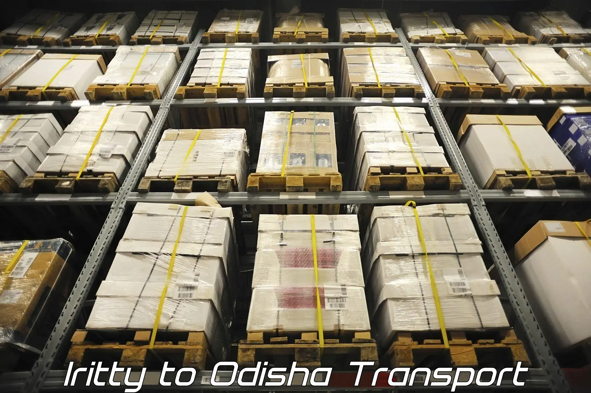 Vehicle parcel service Iritty to Digapahandi