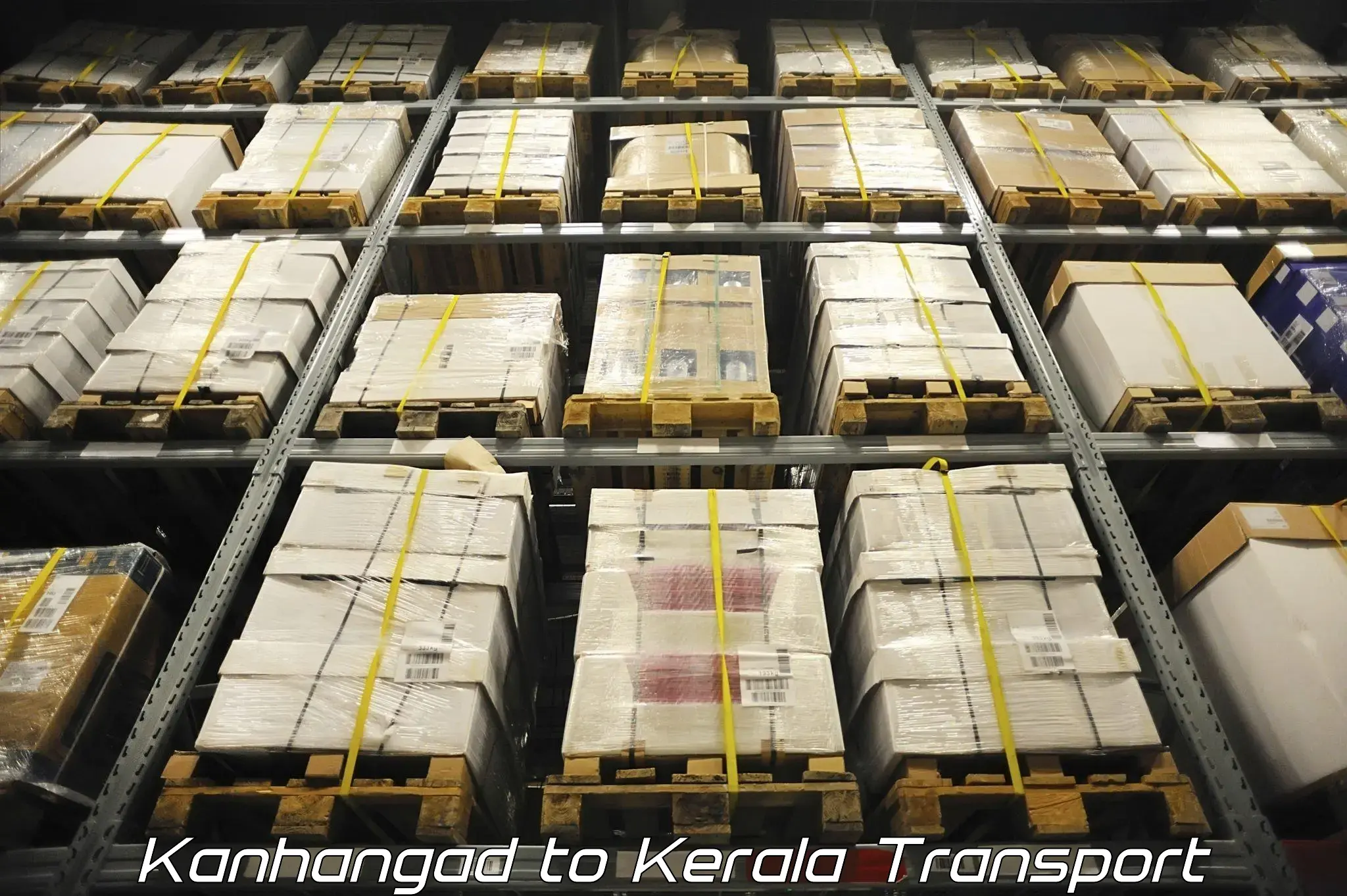 Air cargo transport services in Kanhangad to Edappal