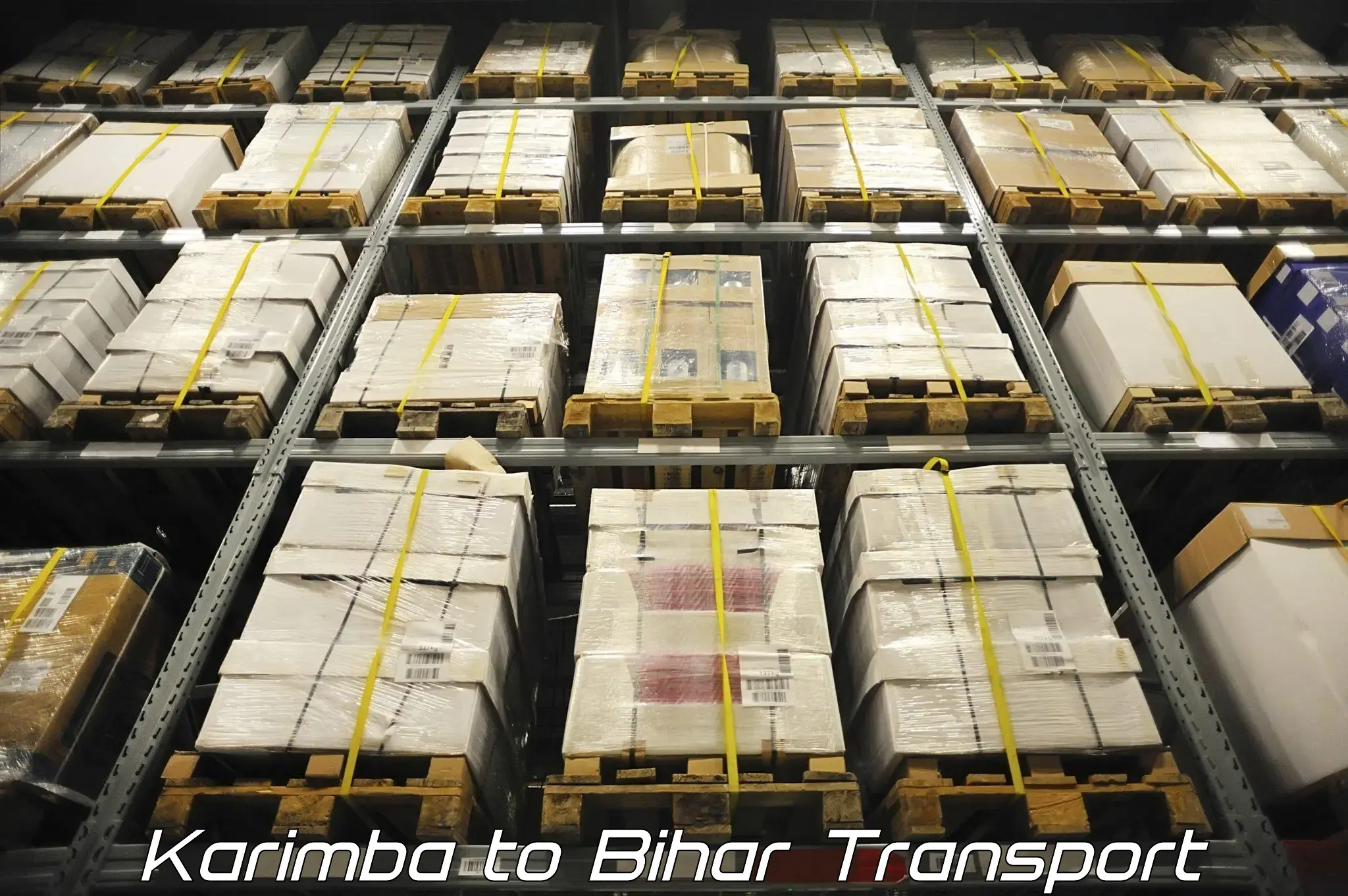 Cargo train transport services Karimba to Dighwara