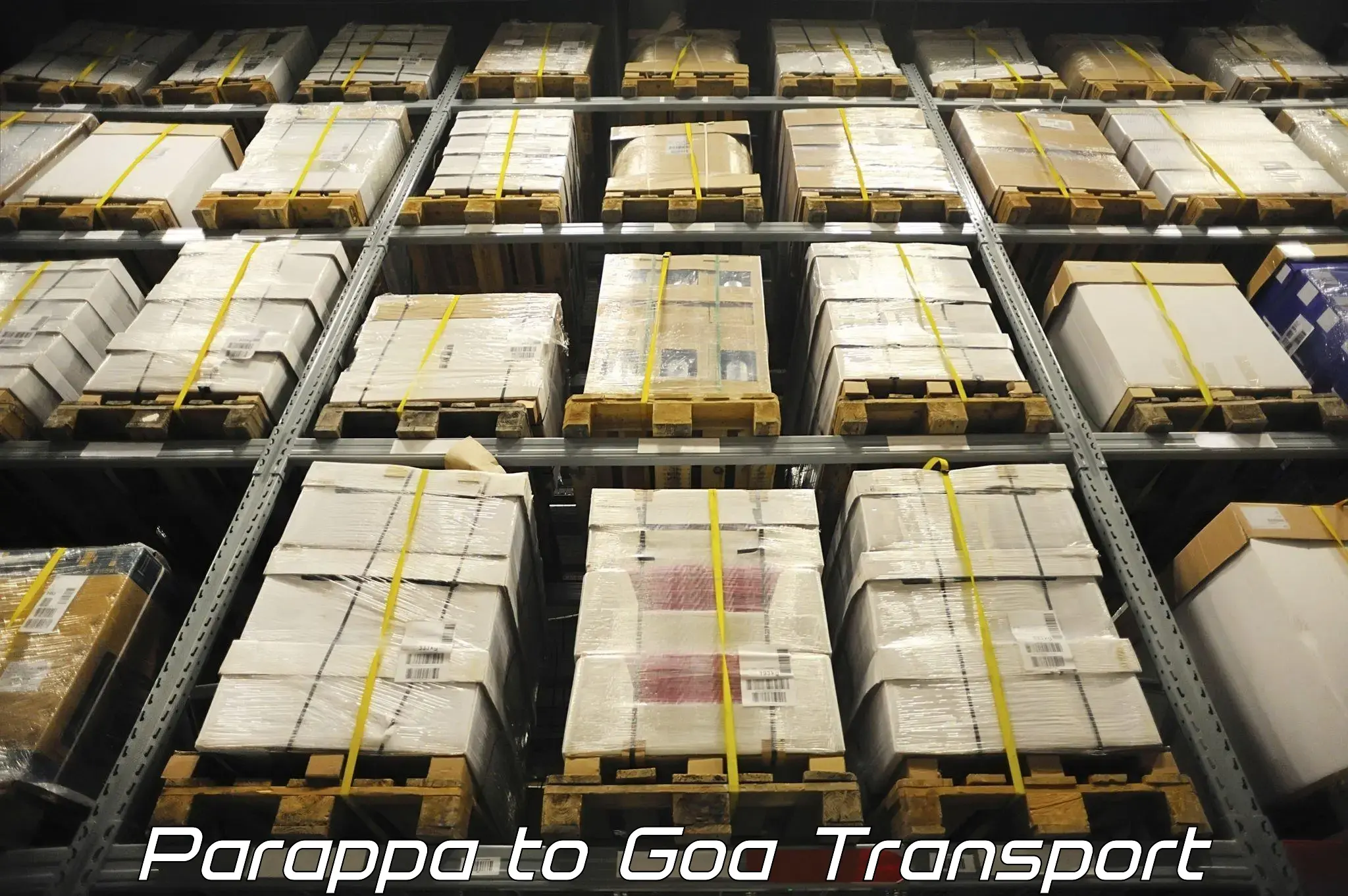 Nationwide transport services Parappa to Goa University