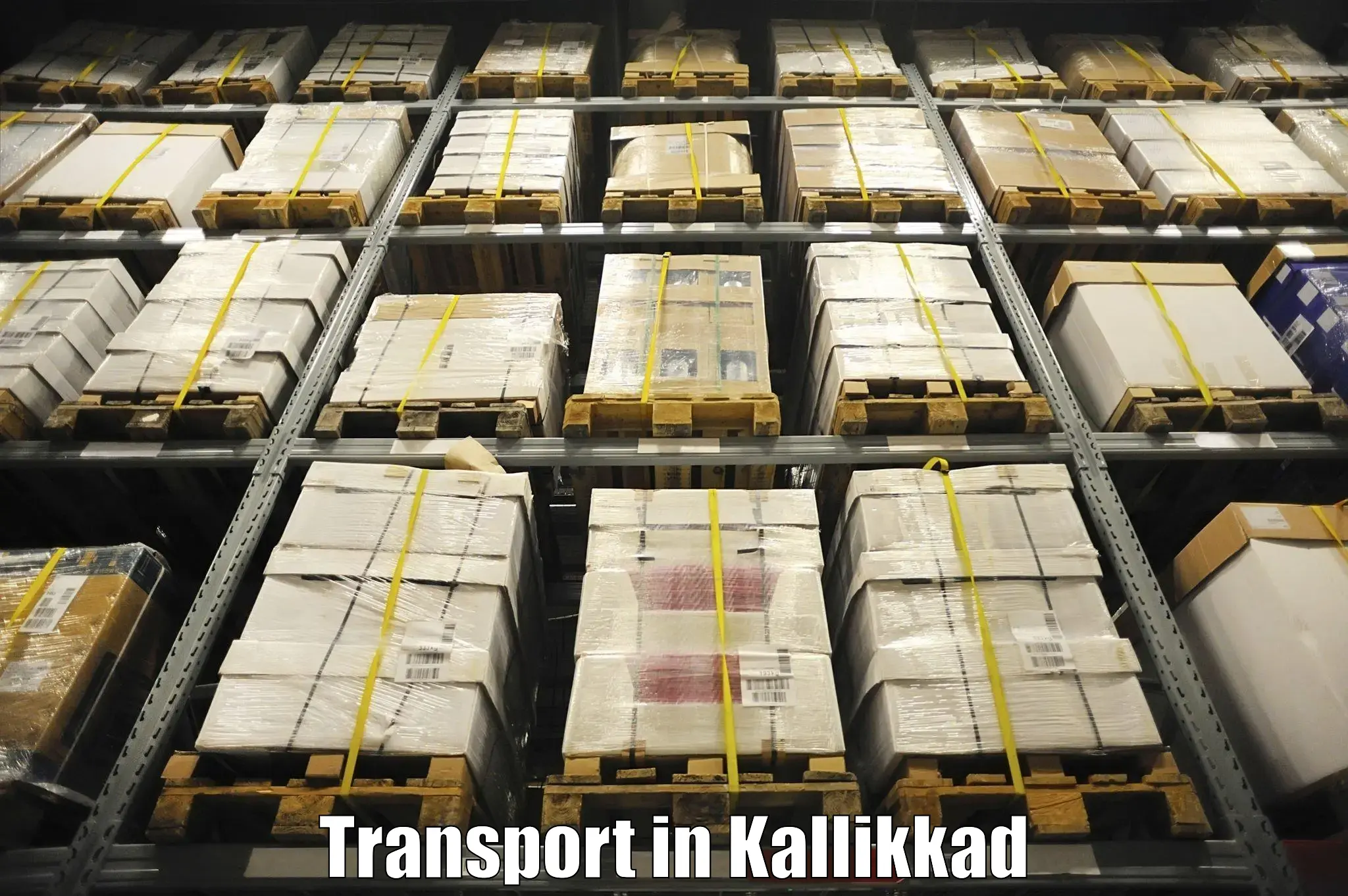 International cargo transportation services in Kallikkad
