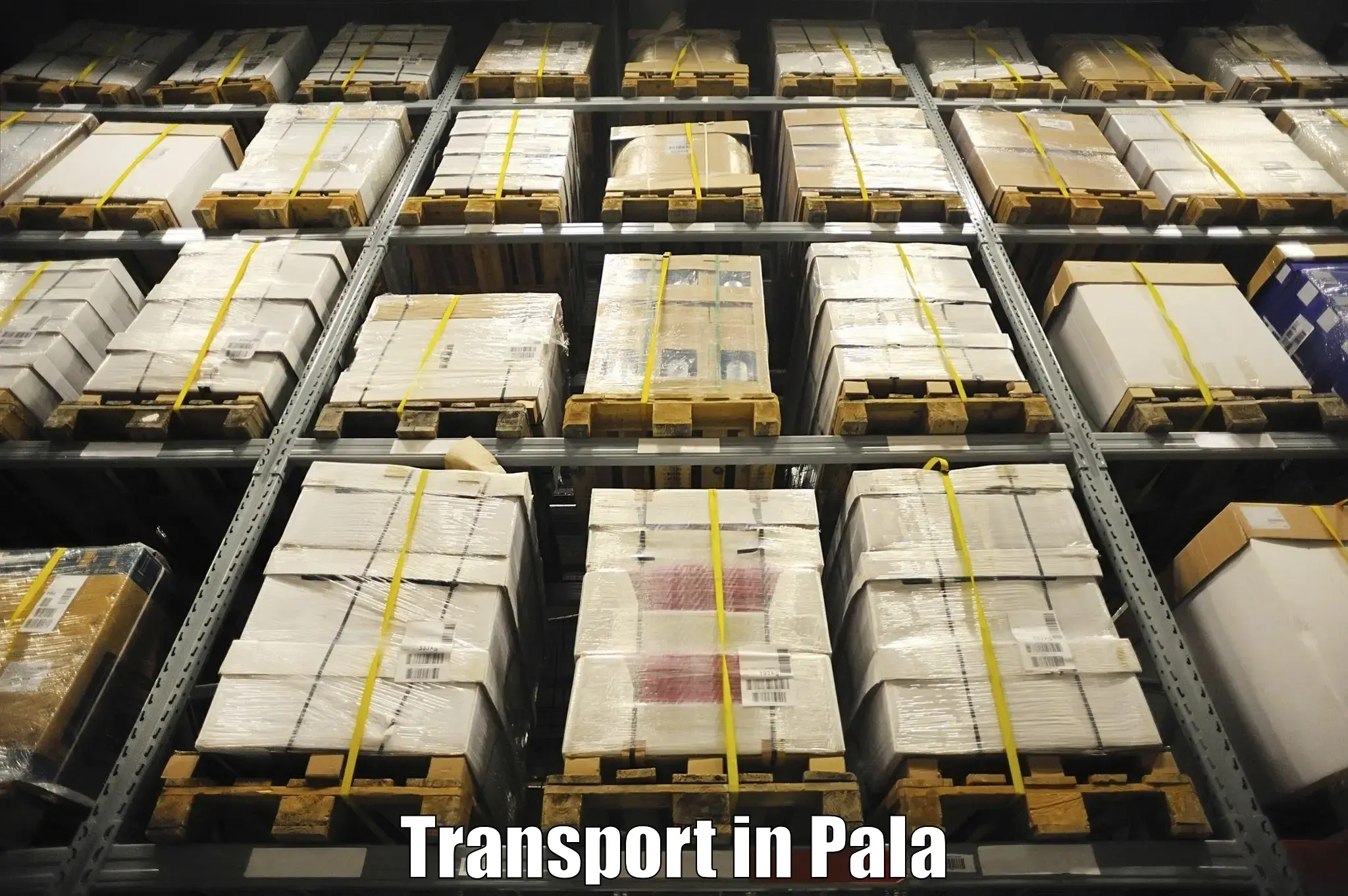 Two wheeler parcel service in Pala