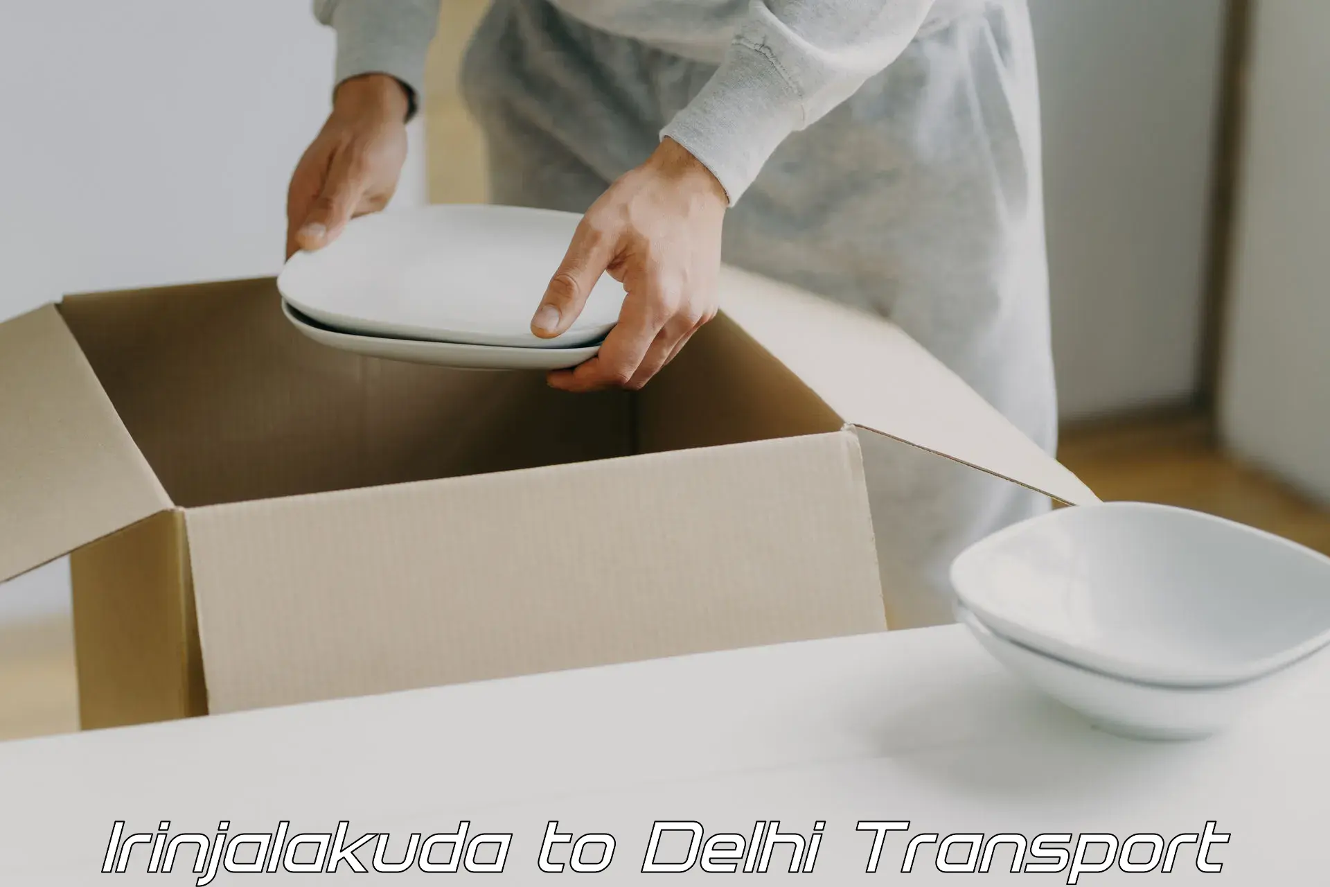 Door to door transport services Irinjalakuda to Delhi Technological University DTU